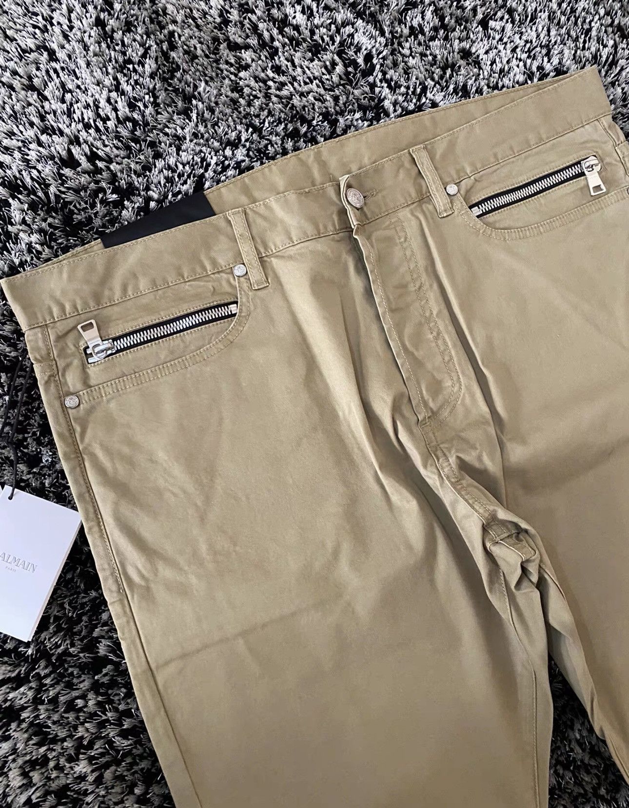 Balmain Balmain Beige jeans Size US 34 / EU 50 - 3 Thumbnail