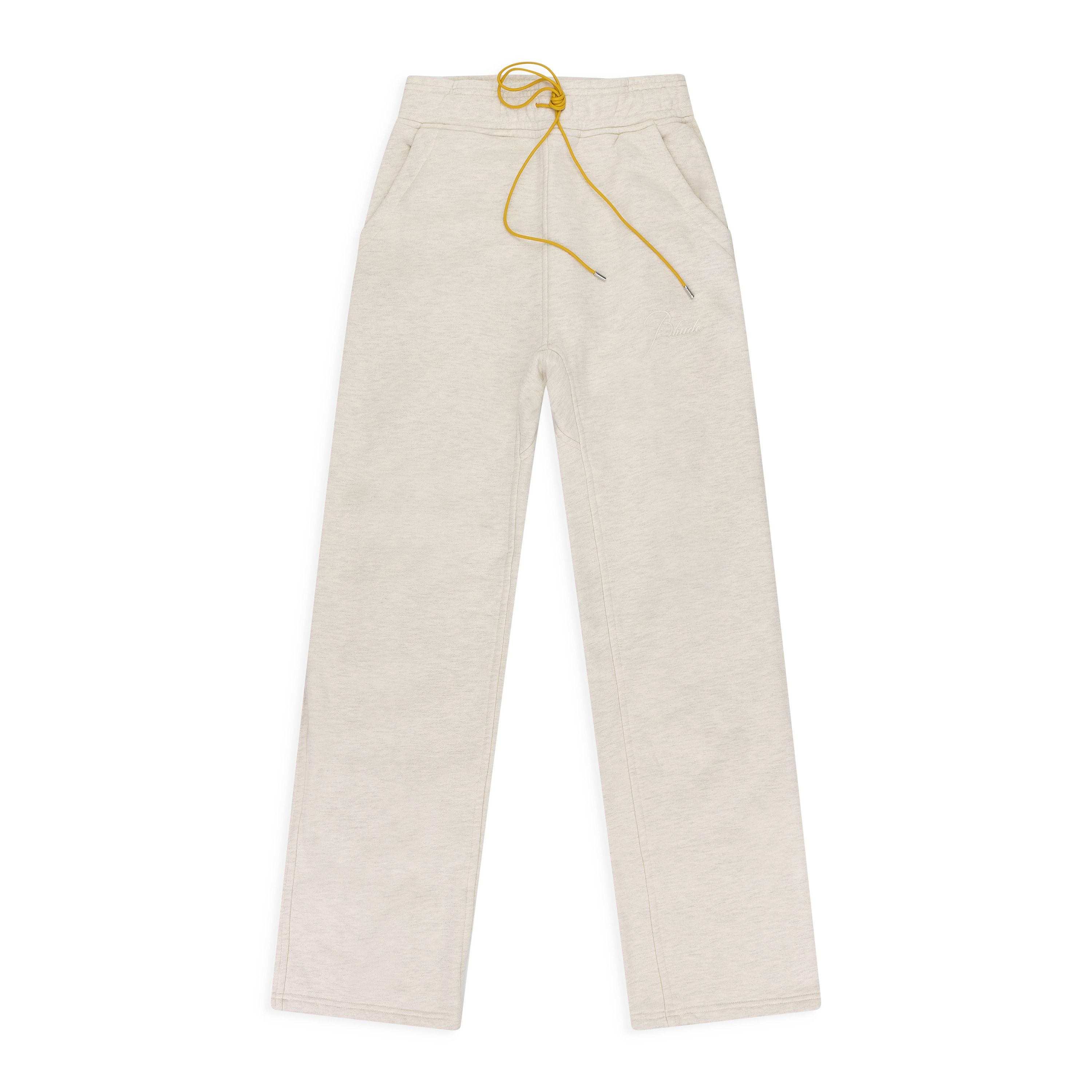 Rhude Rhude Cream Script Logo Sweatpant SIZE XS Size US 28 / EU 44 - 1 Thumbnail