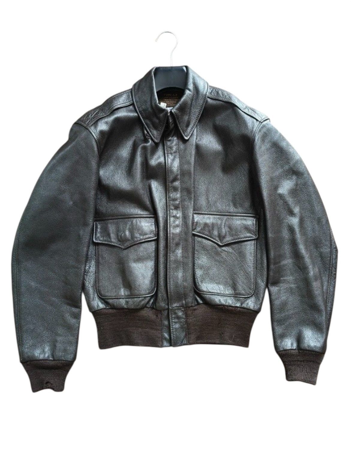 Vintage True Vintage 60’s Split S Aviation A-2 Flight Jacket Size US M / EU 48-50 / 2 - 1 Thumbnail