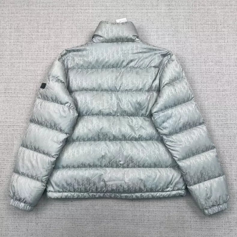 Dior Dior Letter logo full print hooded zipper down jacket Next Size US M / EU 48-50 / 2 - 2 Thumbnail