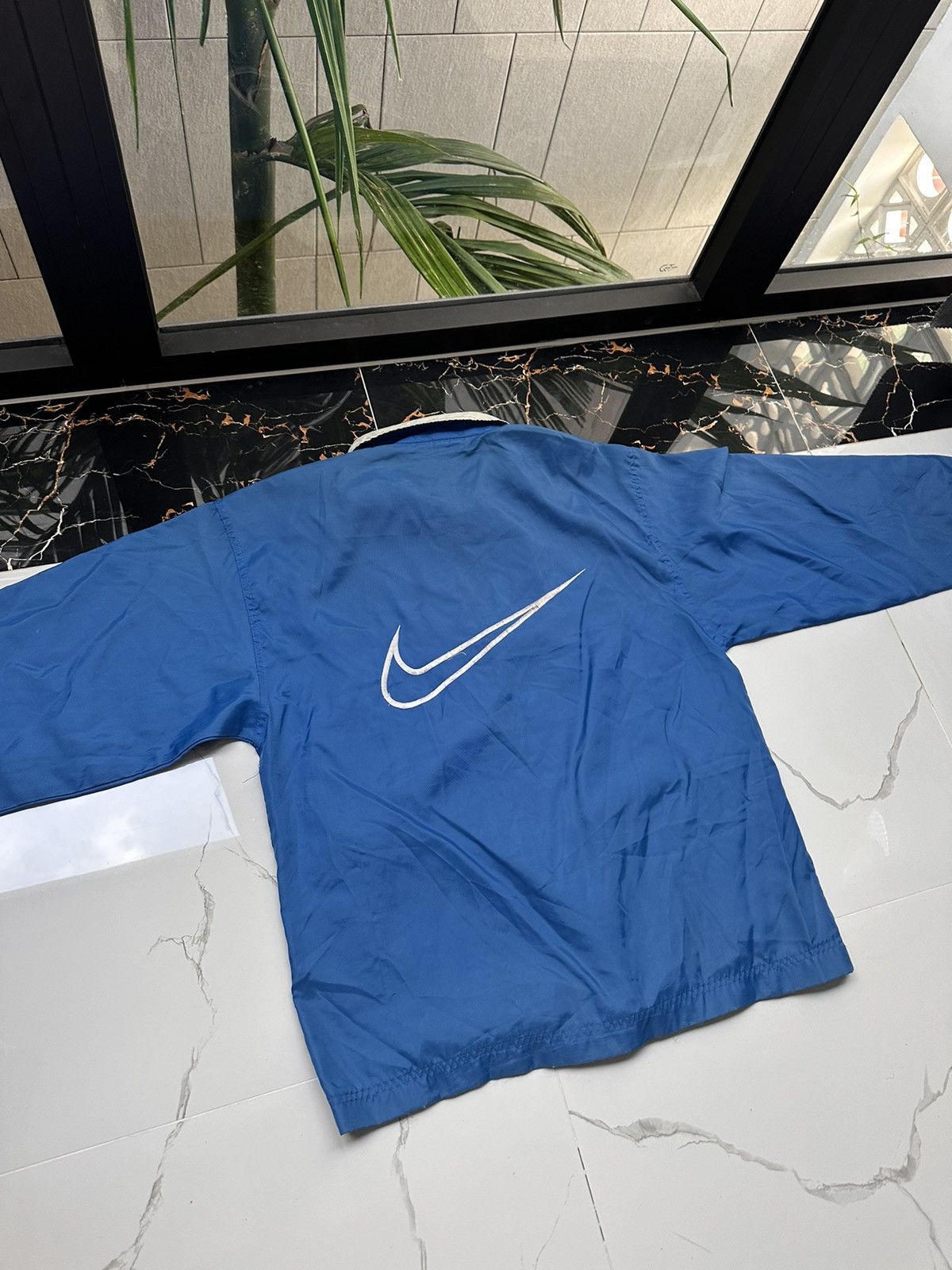Nike × Vintage NIKE VINTAGE CENTER LOGO STREETWEAR LIGHT JACKET Size US M / EU 48-50 / 2 - 2 Thumbnail