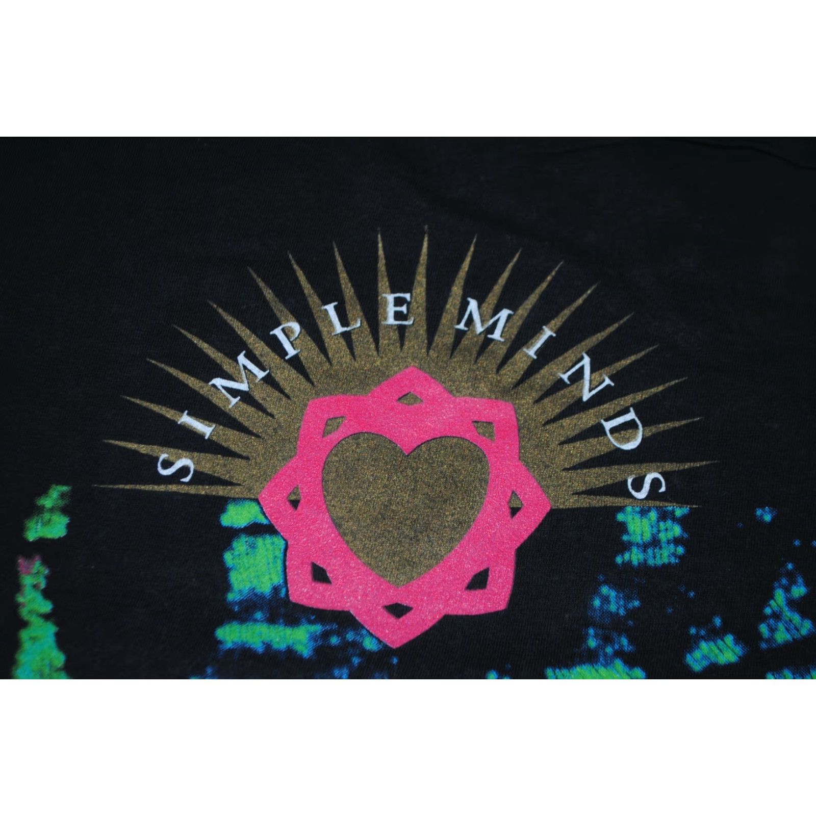 Vintage VINTAGE SIMPLE MINDS REAL LIFE TOUR T SHIRT 1991 GENUINE 90s size LARGE RARE Black Short Sleeve Adults Large Vintage 90s Mens Size US L / EU 52-54 / 3 - 2 Thumbnail