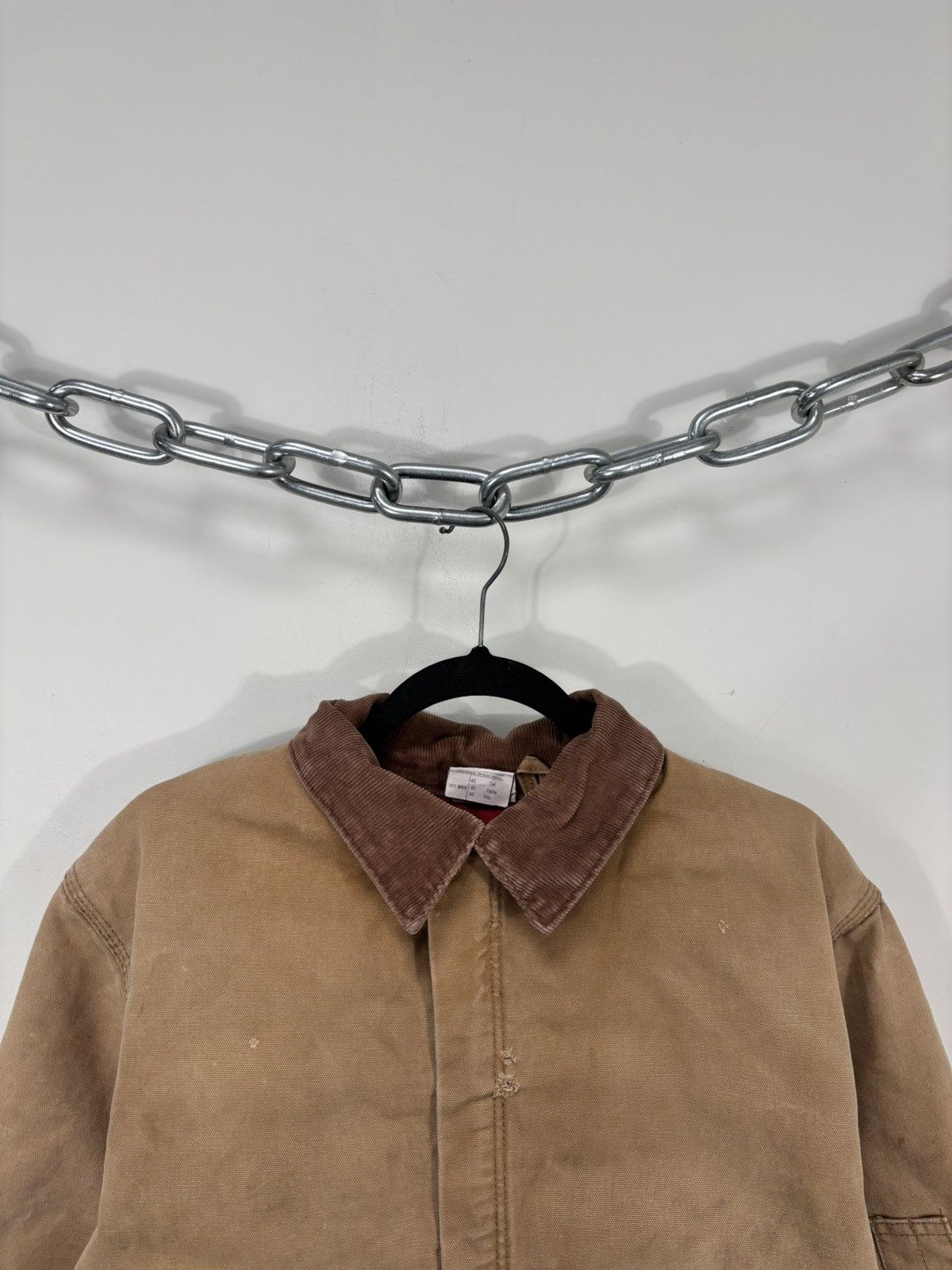 Carhartt Vintage Carhartt USA Faded Workwear Hype Boxy Cropped Jacket Size US M / EU 48-50 / 2 - 2 Thumbnail