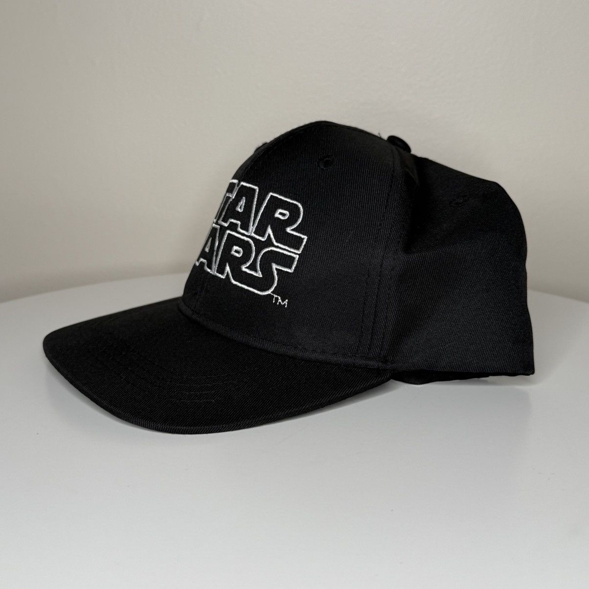 Star Wars Star Wars Black Baseball Cap Lucasfilm Adjustable OS Hat Size ONE SIZE - 4 Thumbnail