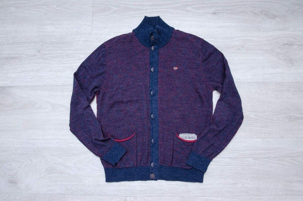 Napapijri Men's cardigan napapijri. size l Size US L / EU 52-54 / 3 - 1 Thumbnail