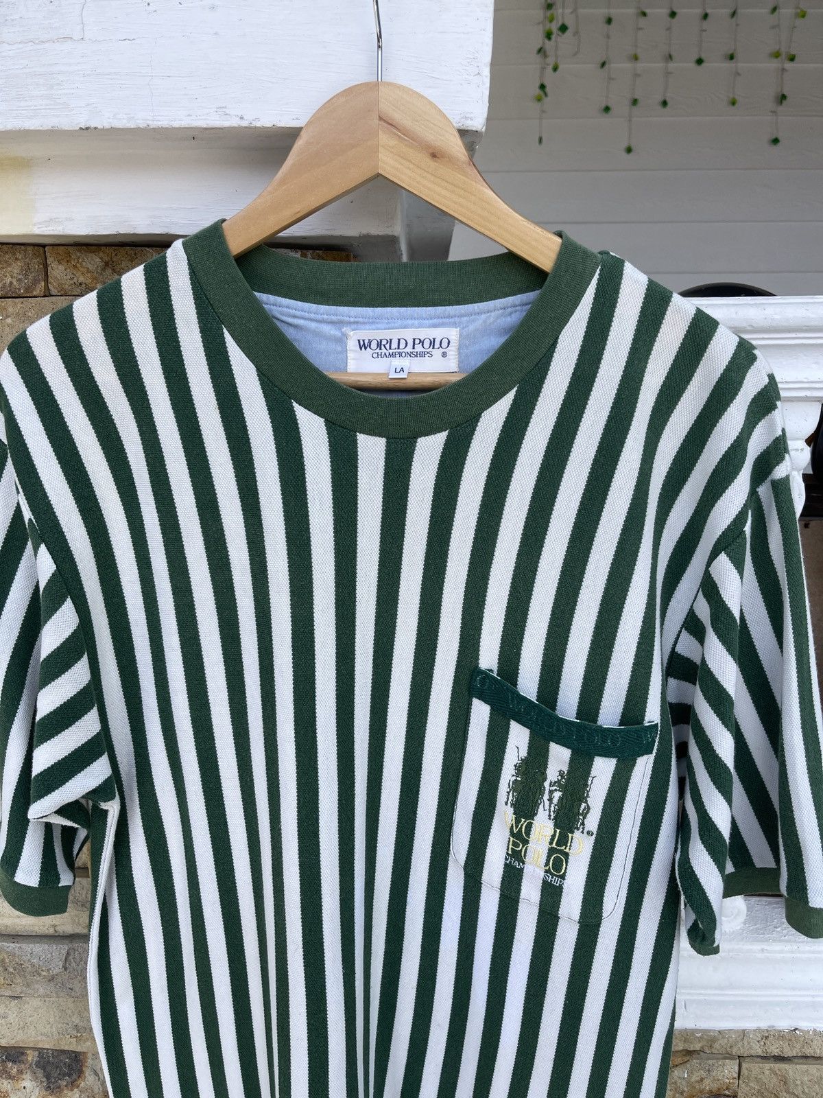 Ralph Lauren Last Drop🔥Vtg POLO RALPH LAUREN World Polo Championship Tee Size US M / EU 48-50 / 2 - 2 Thumbnail