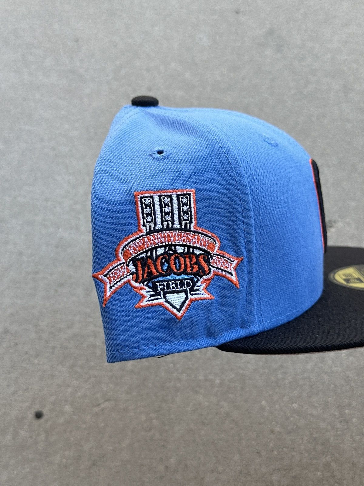 Hat Club × MLB × New Era Cleveland Indians OG NBA Crossover Cool Fashion Hat 7 1/4 Size ONE SIZE - 2 Thumbnail