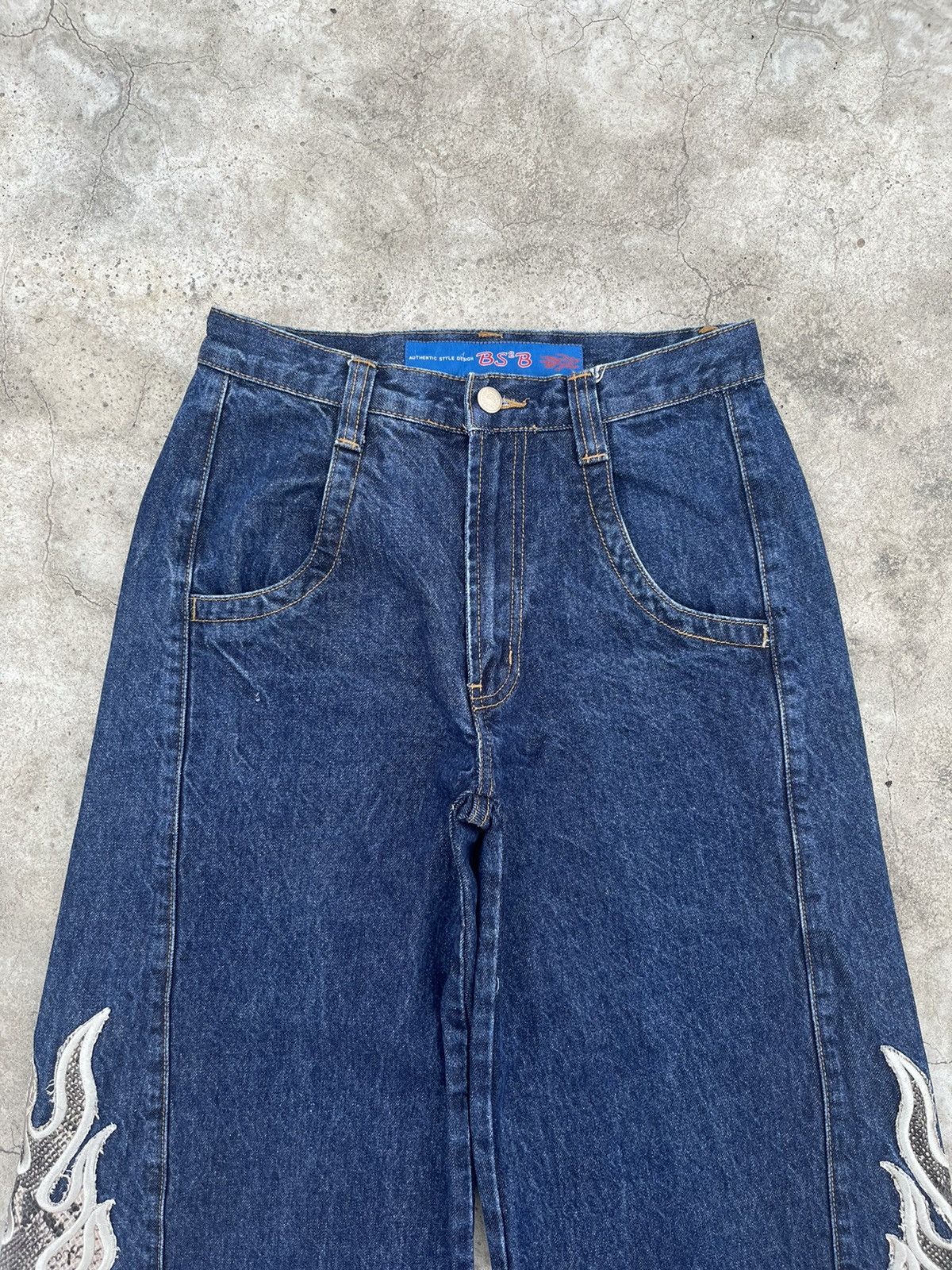 JNCO Vintage Y2K Wide Leg rave skate pant Size US 27 - 4 Thumbnail
