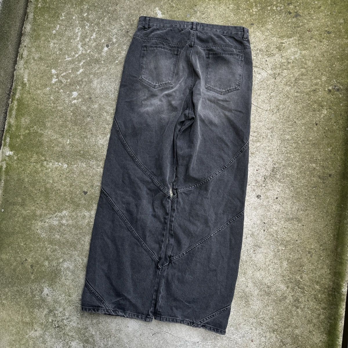 Other Saint Martin Baggy Wide Leg Faded Skater Jeans Size US 34 / EU 50 - 9 Thumbnail