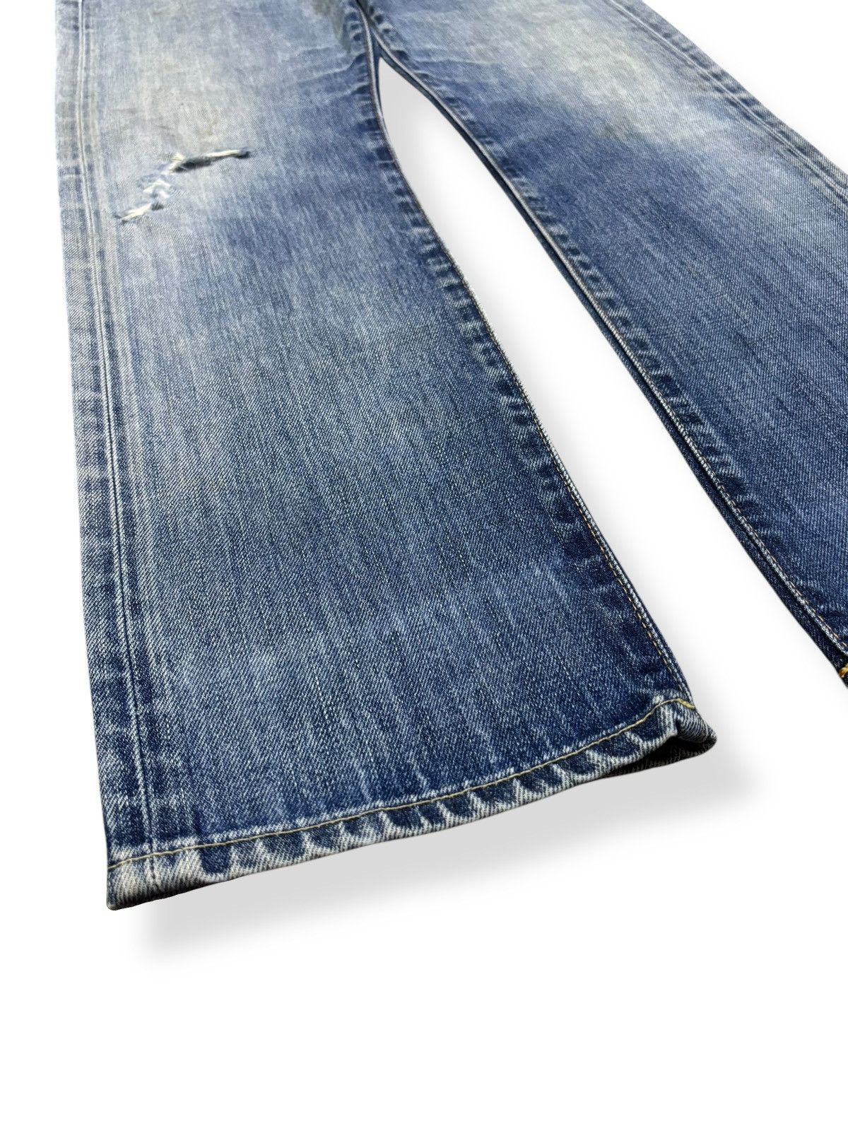 Ralph Lauren Vintage Ralph Lauren Slim Straight Distressed Grunge Jeans Size US 32 / EU 48 - 8 Thumbnail