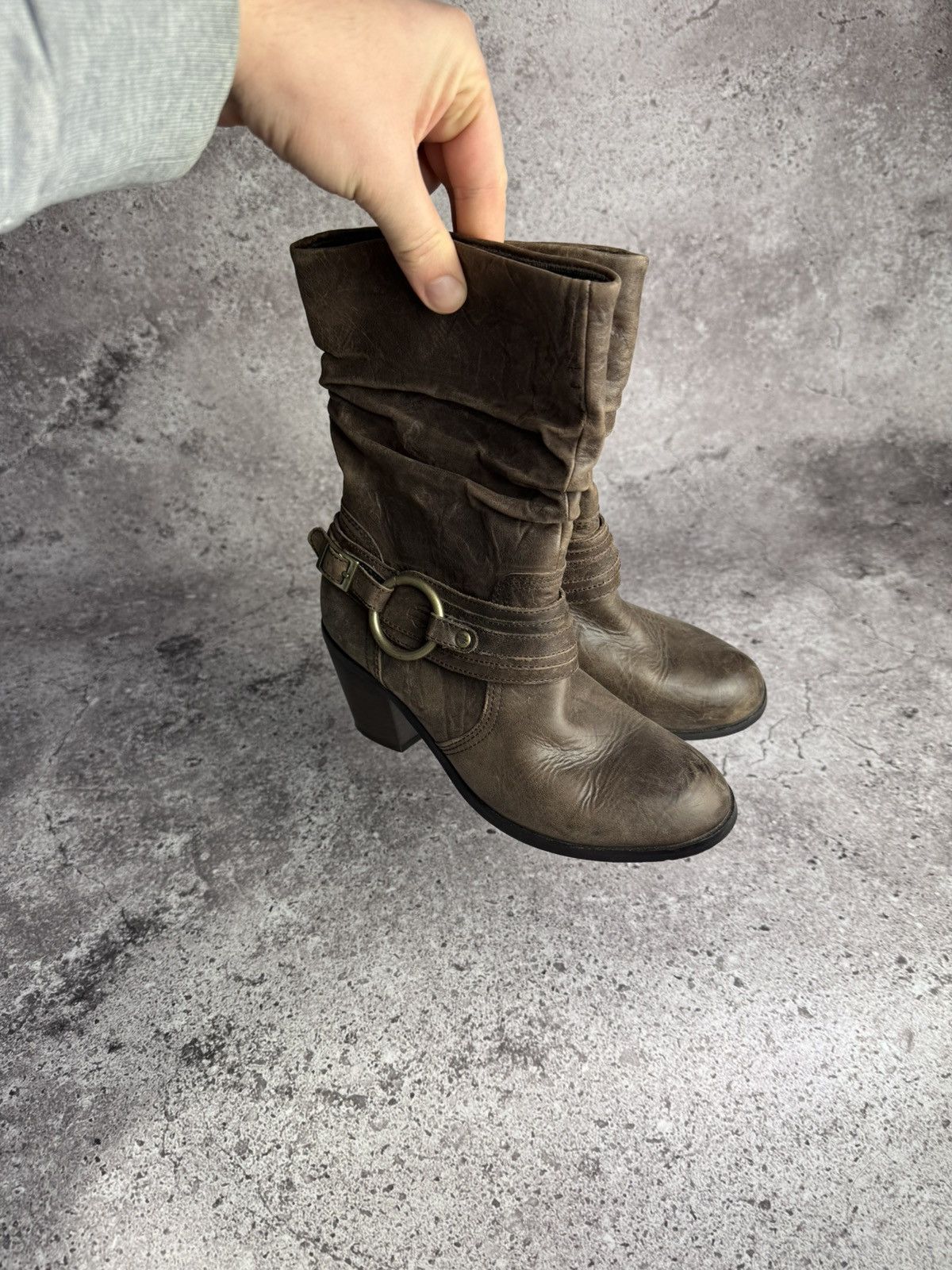 Harley Davidson Women’s Boots Shoes Brown Leather