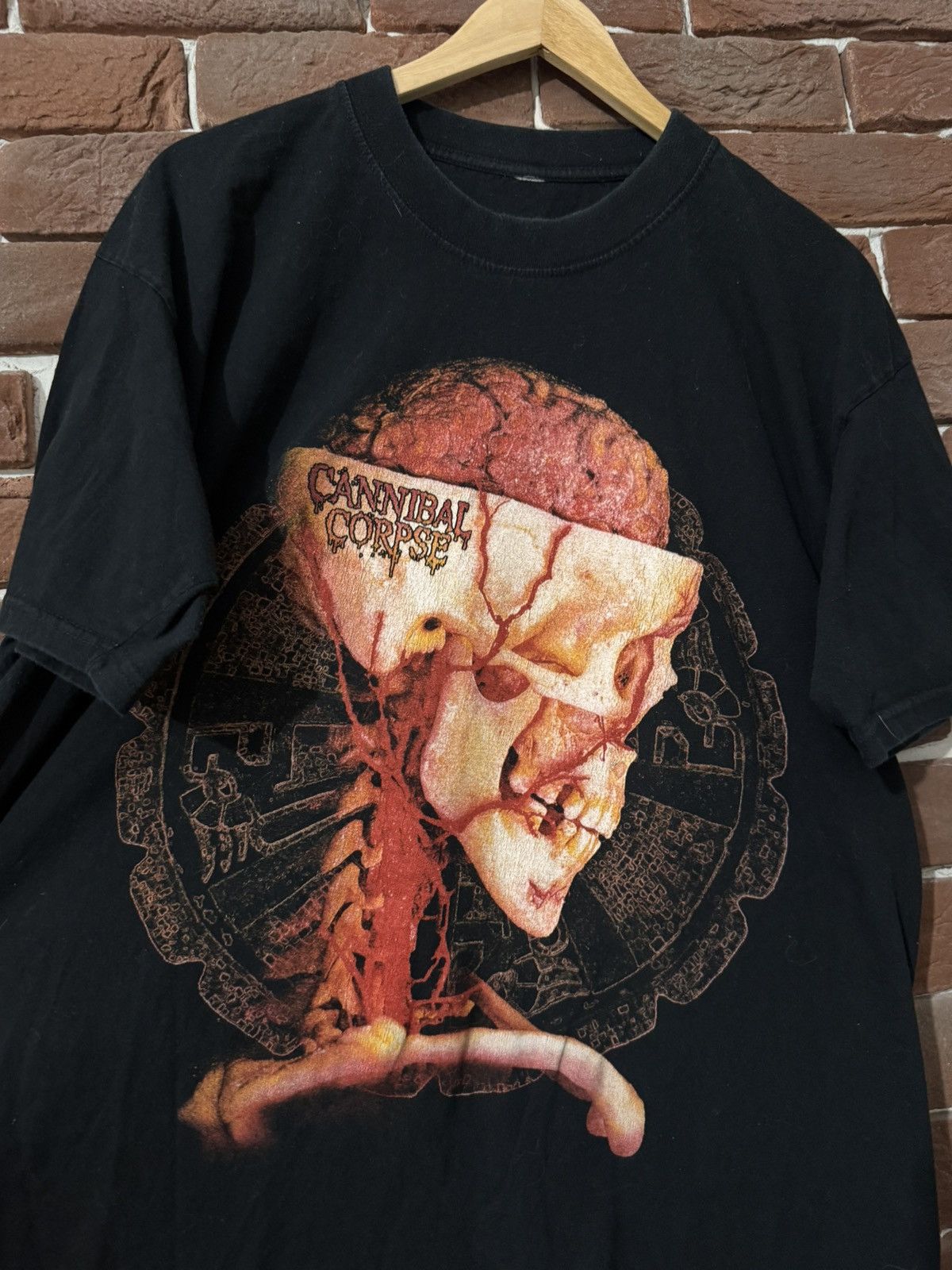 Band Tees Rare 2000 Cannibal Corpse Skeleton Death Metal Band Tee Size US L / EU 52-54 / 3 - 3 Thumbnail