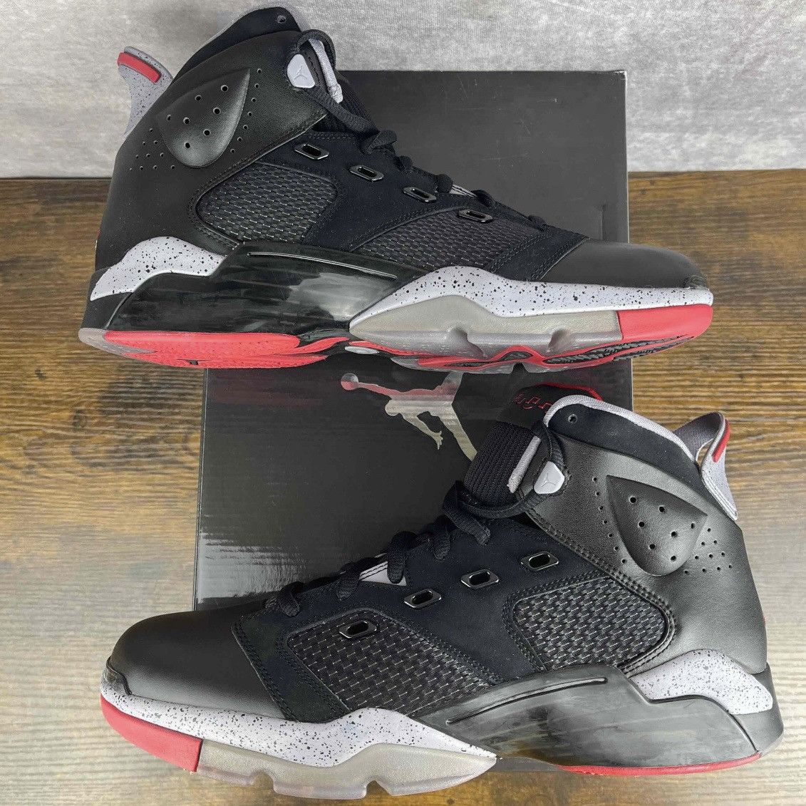 Jordan Brand NEW Jordan 6-17-23 Black Cement 428817-003 Men’s OG Rare MJ Size US 12.5 / EU 45-46 - 3 Thumbnail
