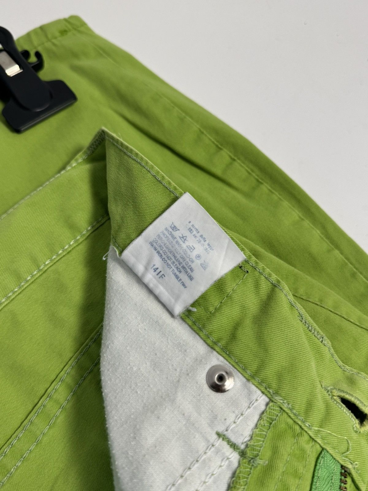 Versace Jeans Couture Versace Jeans Couture Neon Green Jeans Size 31" - 17 Thumbnail