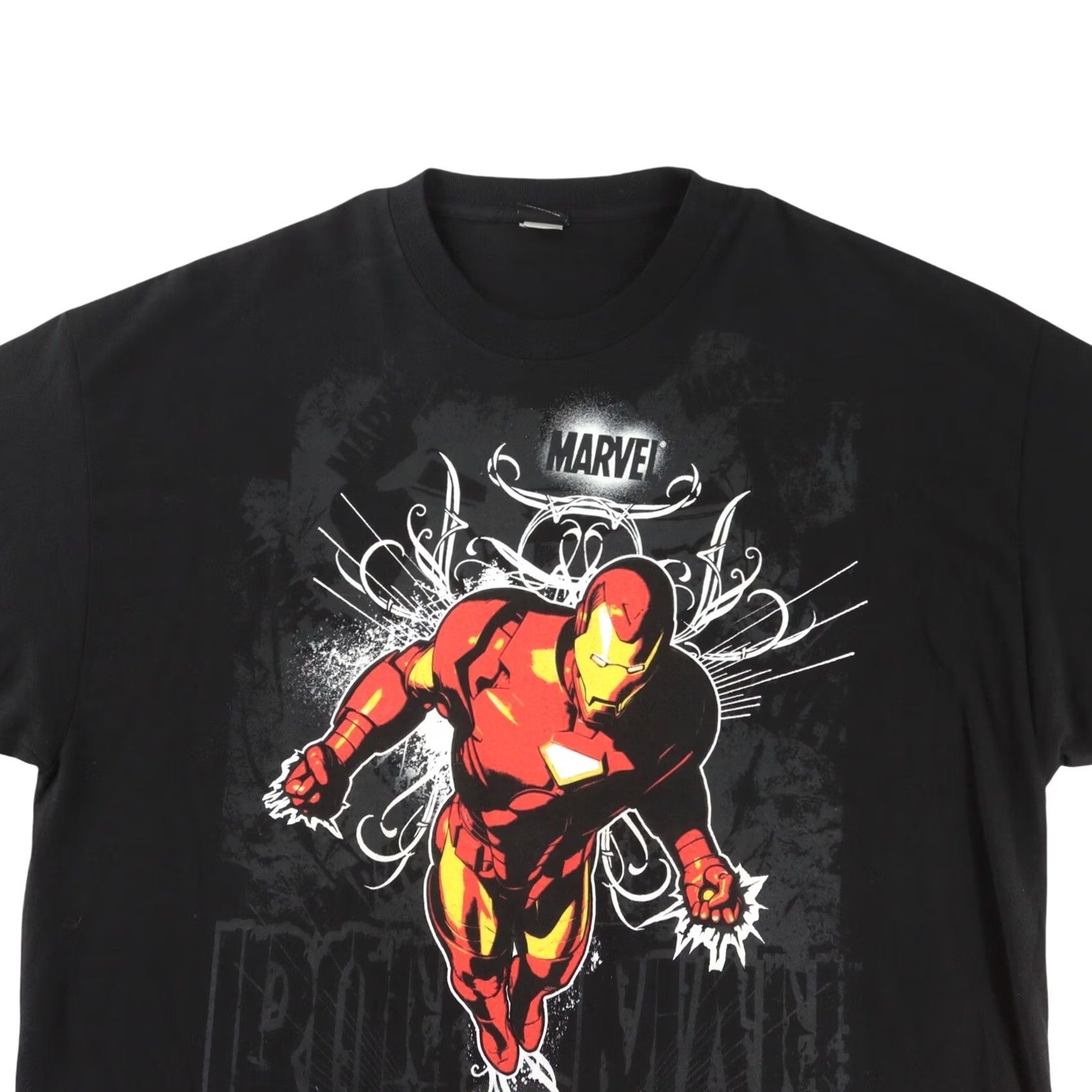 Mad Engine VINTAGE Marvel Iron Man Mad Engine T Shirt XL Black Boys? Mens? Size US XL / EU 56 / 4 - 6 Thumbnail