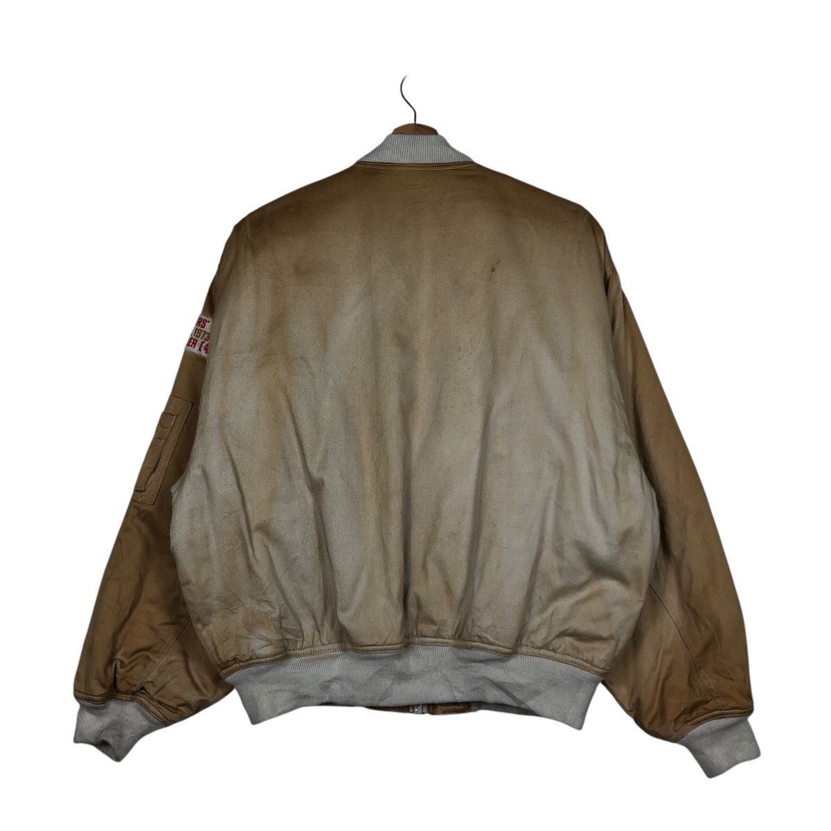 Japanese Brand 📌Vintage Flight Bomber Jacket Parachute Military Us Army Size US S / EU 44-46 / 1 - 9 Thumbnail