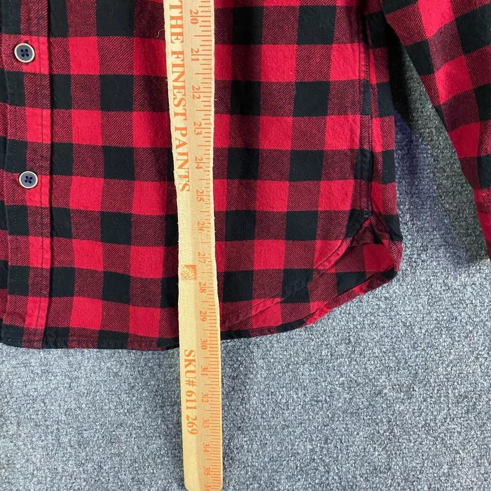 Other Jachs Flannel Shirt Men's Large Checkers Button Up Cotton L Size US L / EU 52-54 / 3 - 6 Thumbnail