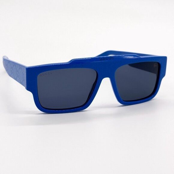 Gucci NEW GUCCI SUNGLASSES GG1460S 008 BLUE MEN EYEWEAR GUCCI Size ONE SIZE - 6 Thumbnail