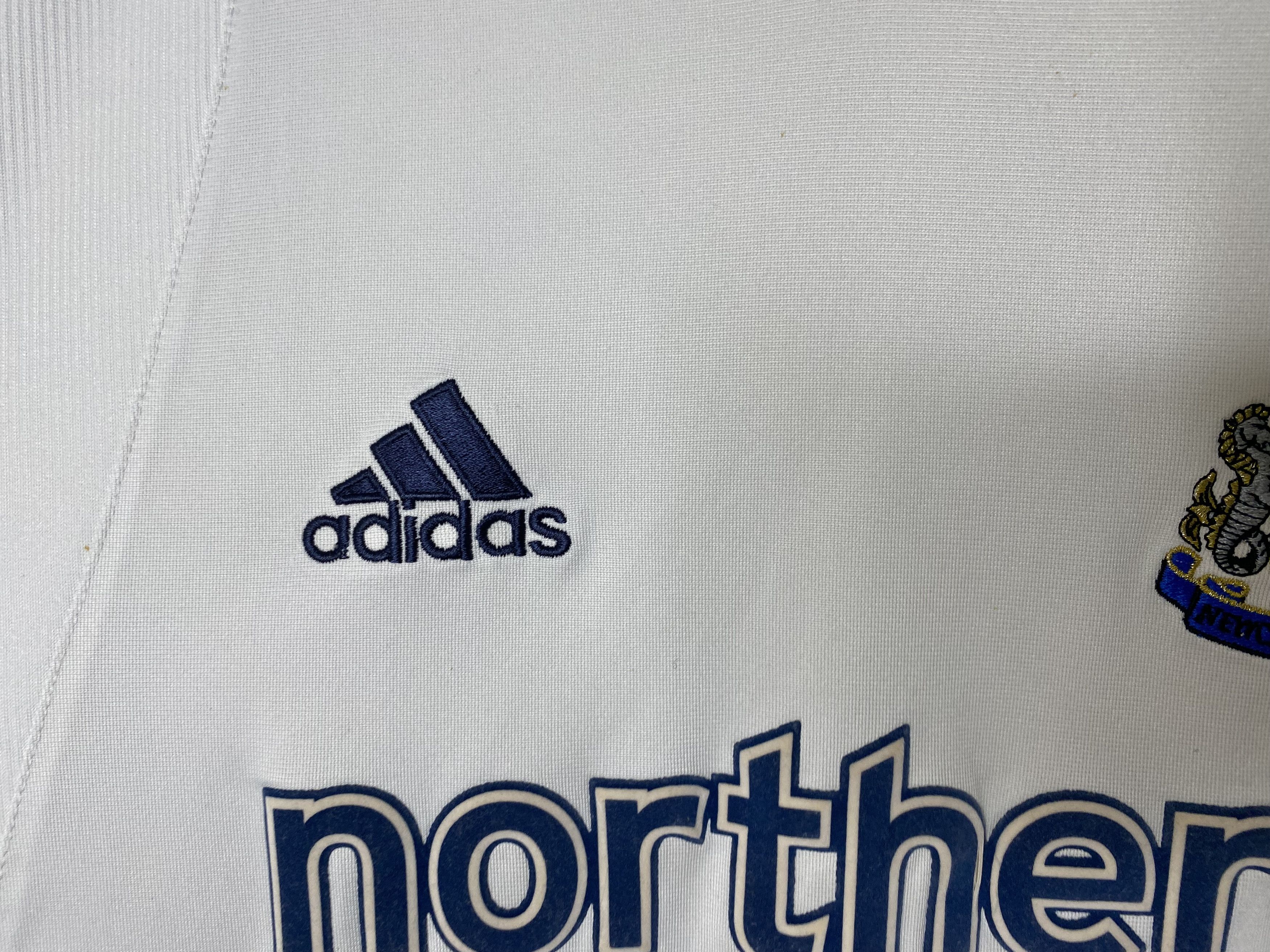 Adidas NEWCASTLE UNITED 2006 2007 AWAY FOOTBALL SHIRT SOCCER JERSEY Size US L / EU 52-54 / 3 - 5 Thumbnail