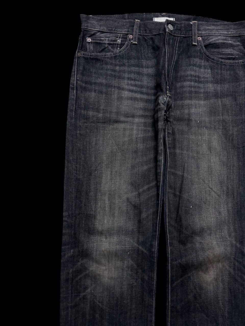 Uniqlo INSANE 90s Style Uniqlo Rusty Mudwash Distressed Denim Jean Size US 32 / EU 48 - 4 Thumbnail