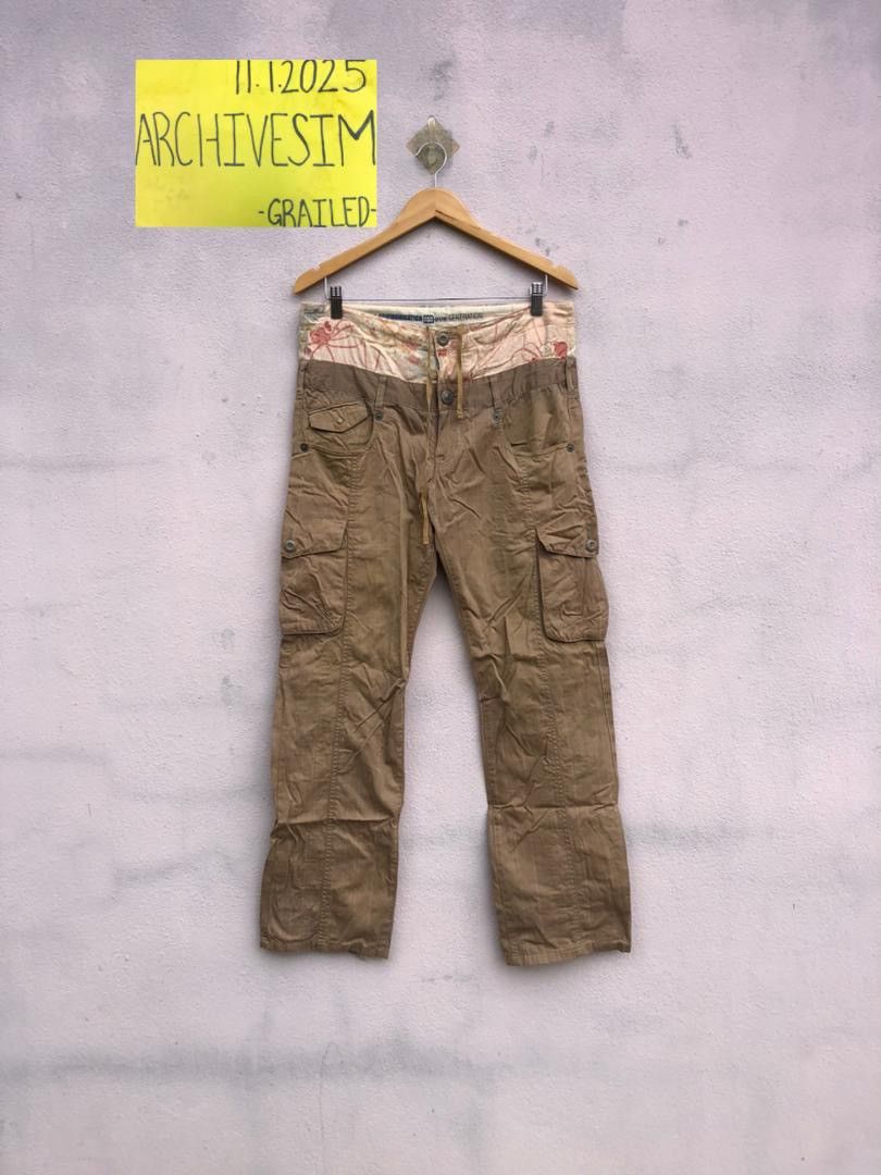 Issey Miyake Ppfm Double Waist Multiy Pocket Pants Size US 32 / EU 48 - 2 Thumbnail
