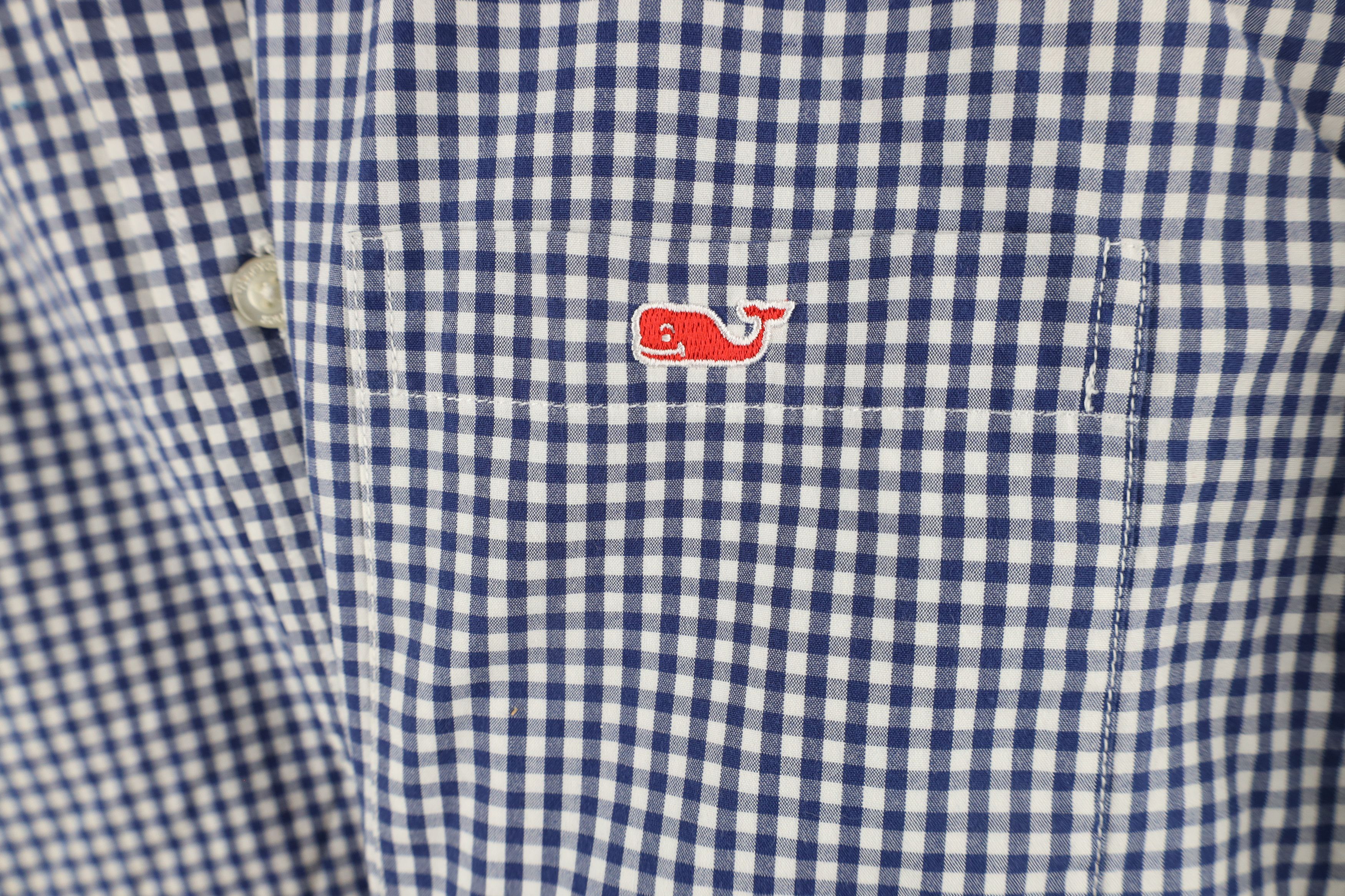 Vineyard Vines × Vintage Vineyard Vines Collared Button Down Shirt Gingham Plaid Size US M / EU 48-50 / 2 - 4 Thumbnail