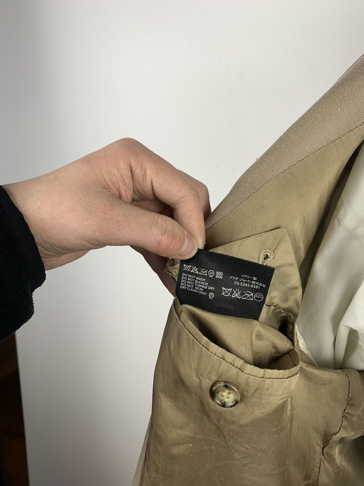 Prada Vintage Prada Milano Single Breasted Blazer Men’s Size 50R Size 50R - 11 Thumbnail