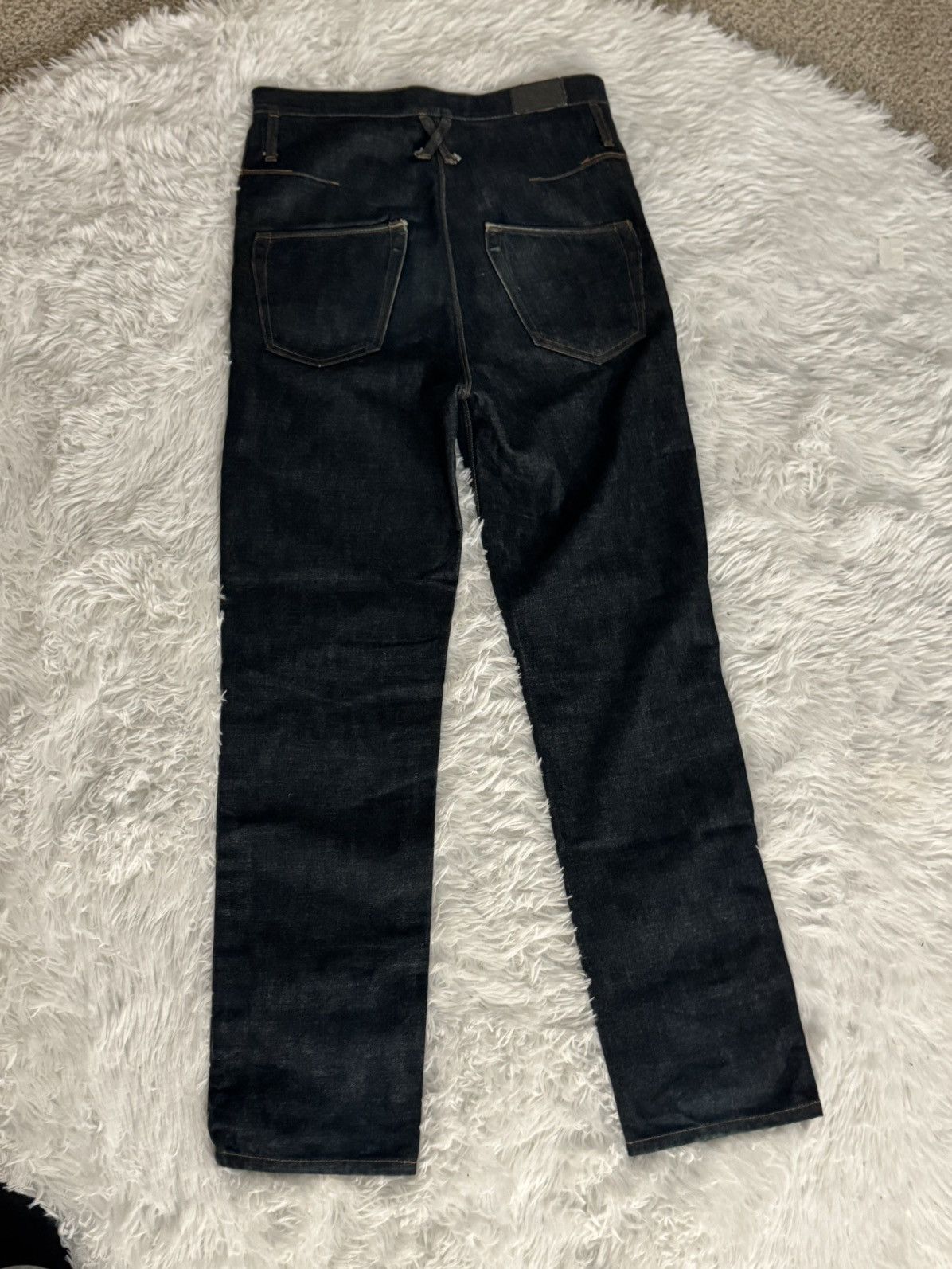 KOZABURO Kozaburo Classic High-Waisted Straight Denim Size US 32 / EU 48 - 7 Thumbnail