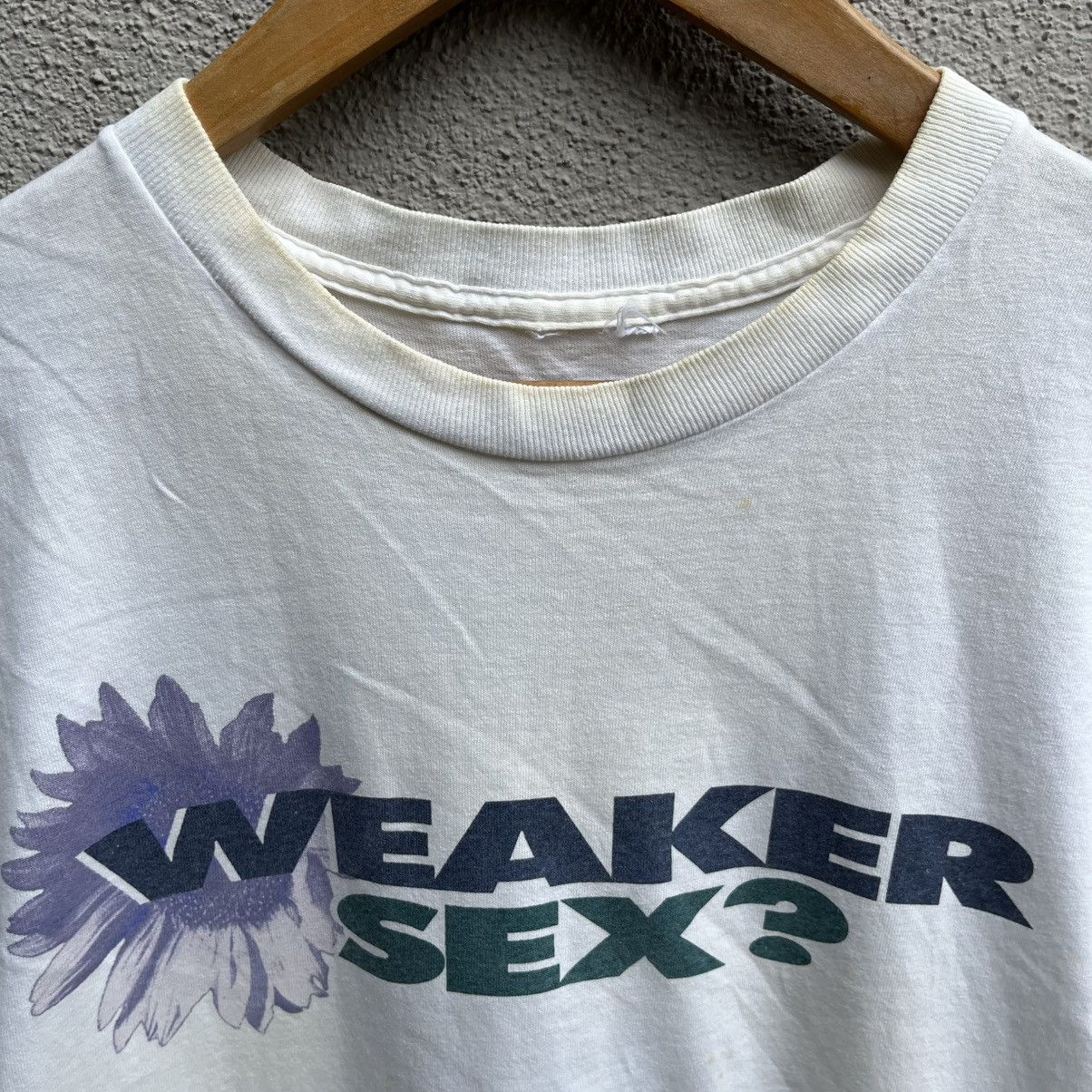 Nike Vintage NIKE weaker sex promo tee grey tag Size US M / EU 48-50 / 2 - 4 Thumbnail