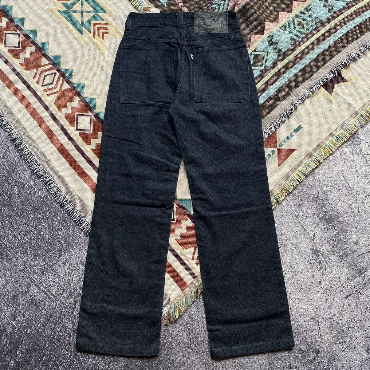 If Six Was Nine Y2k COTTON FARM Denim Pants Size US 30 / EU 46 - 2 Thumbnail