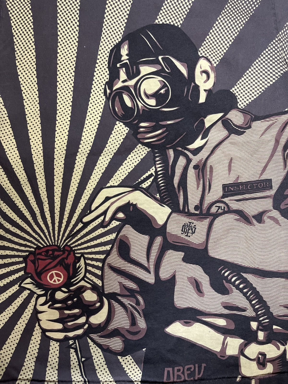 Obey Vintage Obey Inspector Gas Tee Size US S / EU 44-46 / 1 - 2 Thumbnail