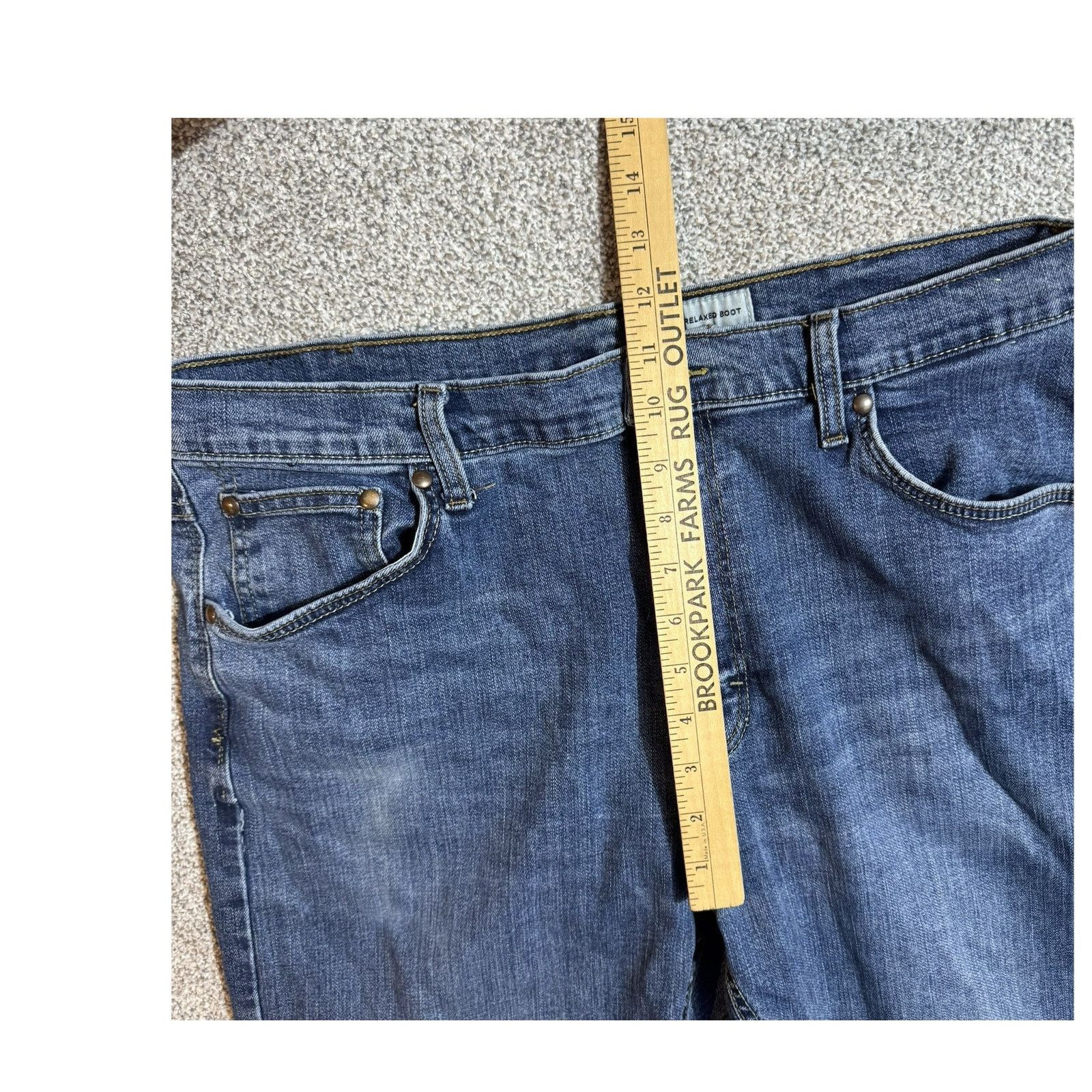Wrangler Wrangler Jeans Mens 36x34 Relaxed Boot Western Streetwear Size US 36 / EU 52 - 5 Thumbnail