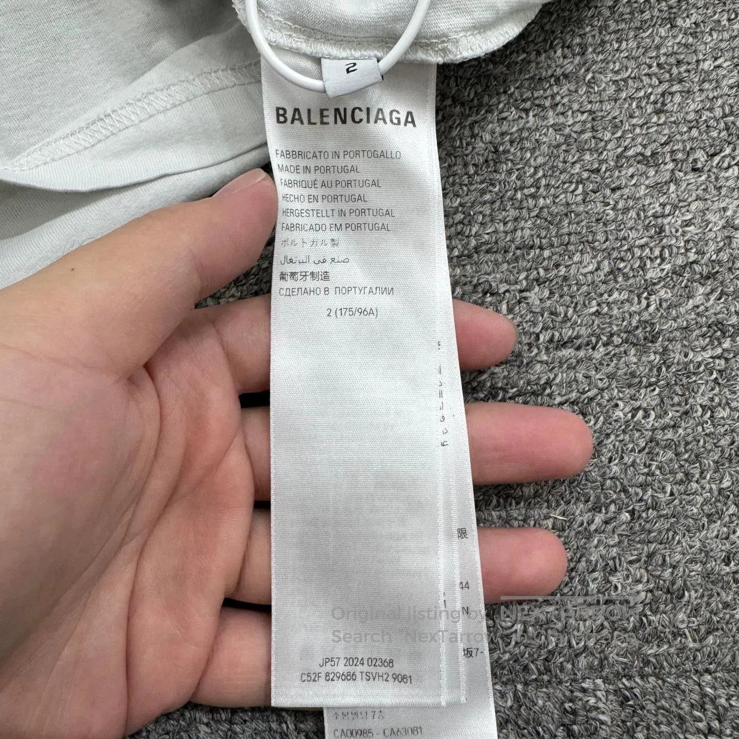 Balenciaga Balenciaga Double Ring Embroidered Tee. Size US M / EU 48-50 / 2 - 4 Thumbnail