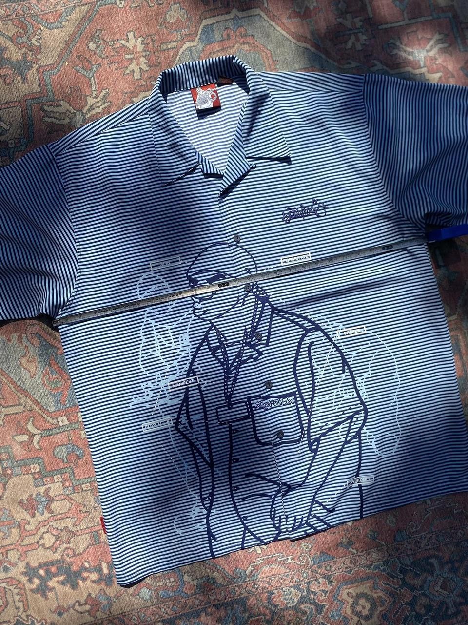 Southpole 90s Blue South Pole Graphic Button Down Tee XXL Size US XXL / EU 58 / 5 - 1 Thumbnail