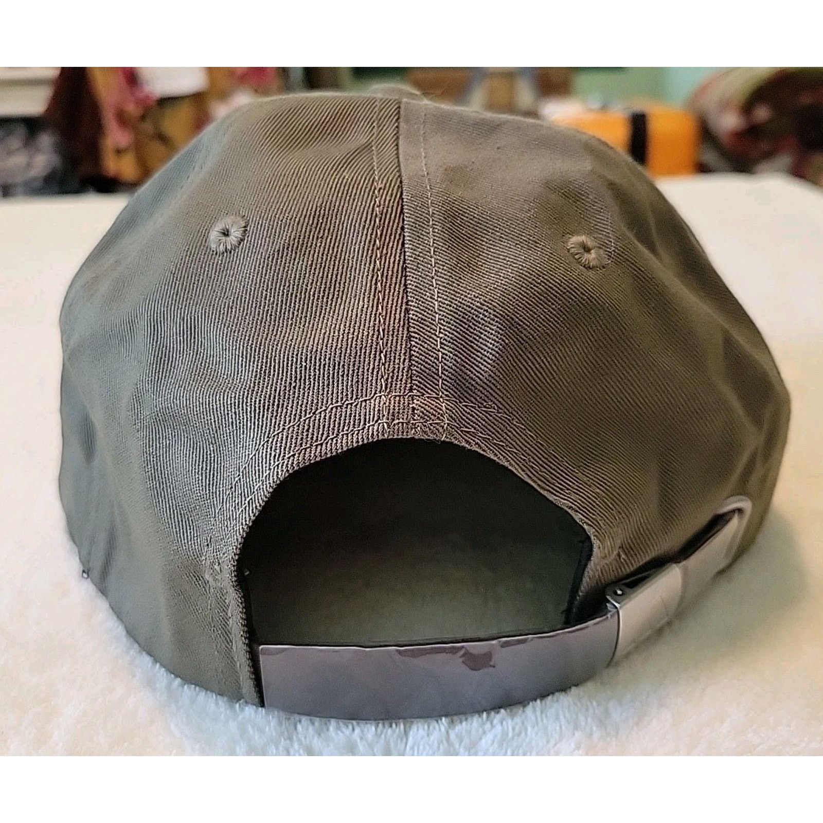 Adidas Adidas Golf Clutch Hat Adjustable Cap Olive Strata Green Size ONE SIZE - 3 Thumbnail