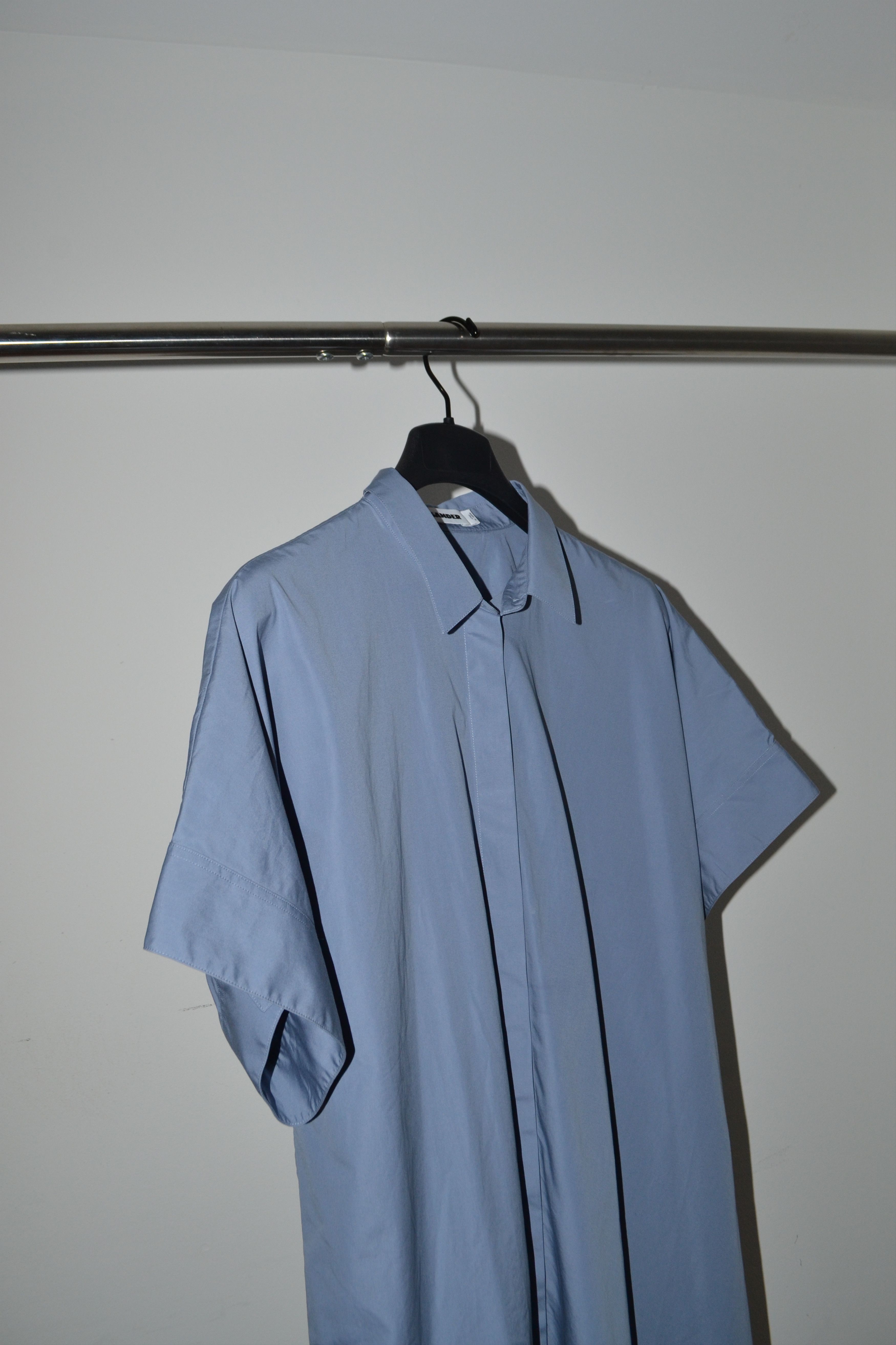 Jil Sander SS2018 Asymmetric Button Up Shirt Size US M / EU 48-50 / 2 - 3 Thumbnail