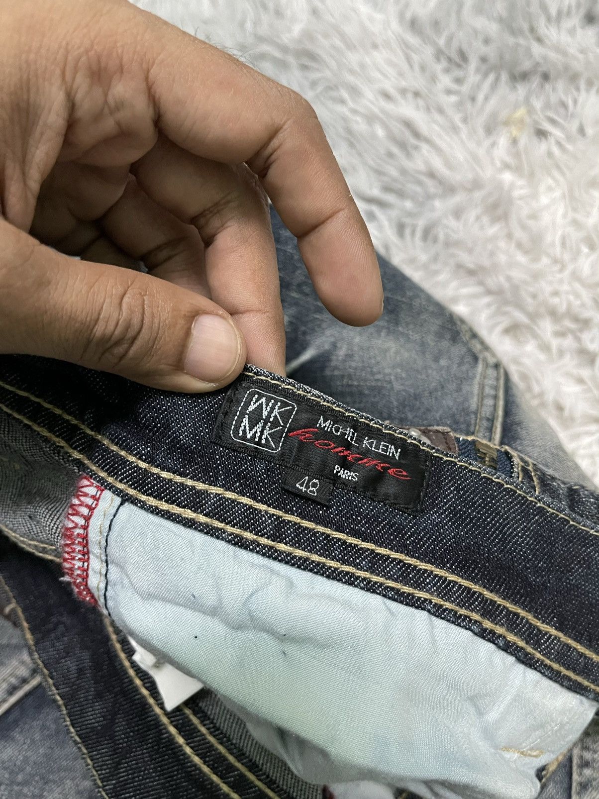 PPFM 2000s PPFM INSPIRED FLARE JEANS RARE DESIGN Size US 32 / EU 48 - 9 Thumbnail