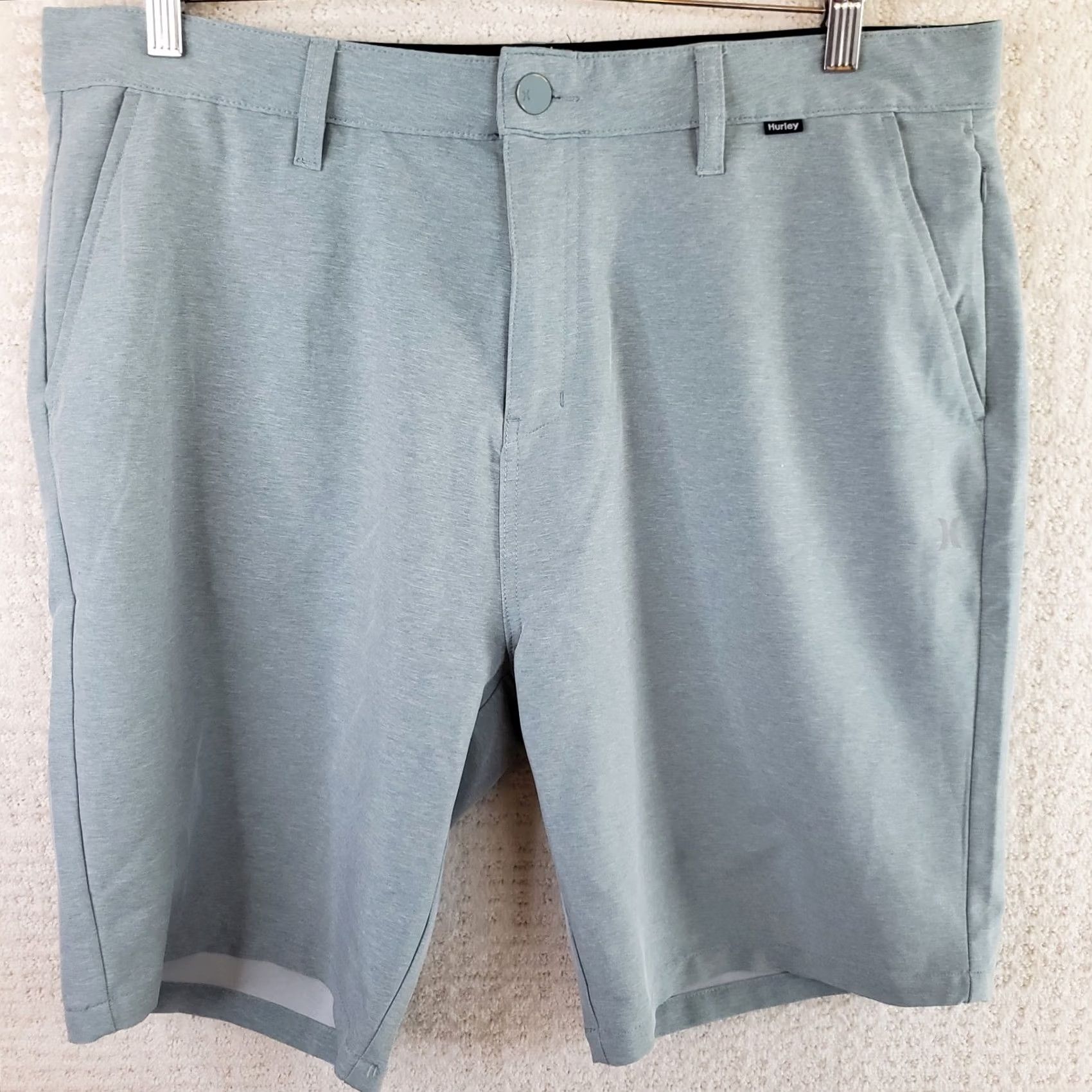 Hurley Hurley Golfing HYBRID Walkshorts Shorts Men's 36 x 10" Light Green Size US 36 / EU 52 - 2 Thumbnail