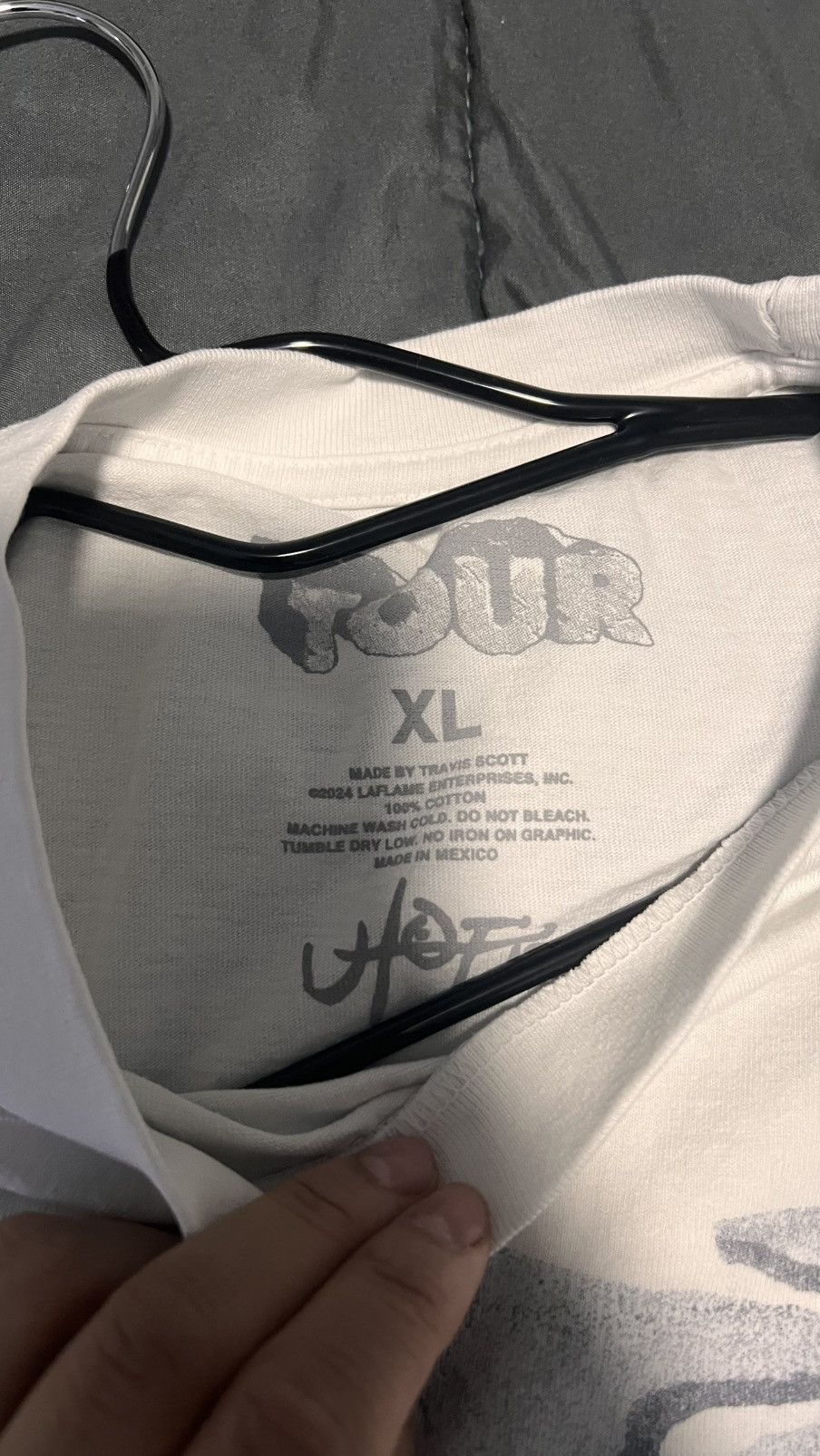 Travis Scott Travis Scott Limited Utopia Metlife/New York Show T Shirt Size US XL / EU 56 / 4 - 2 Thumbnail