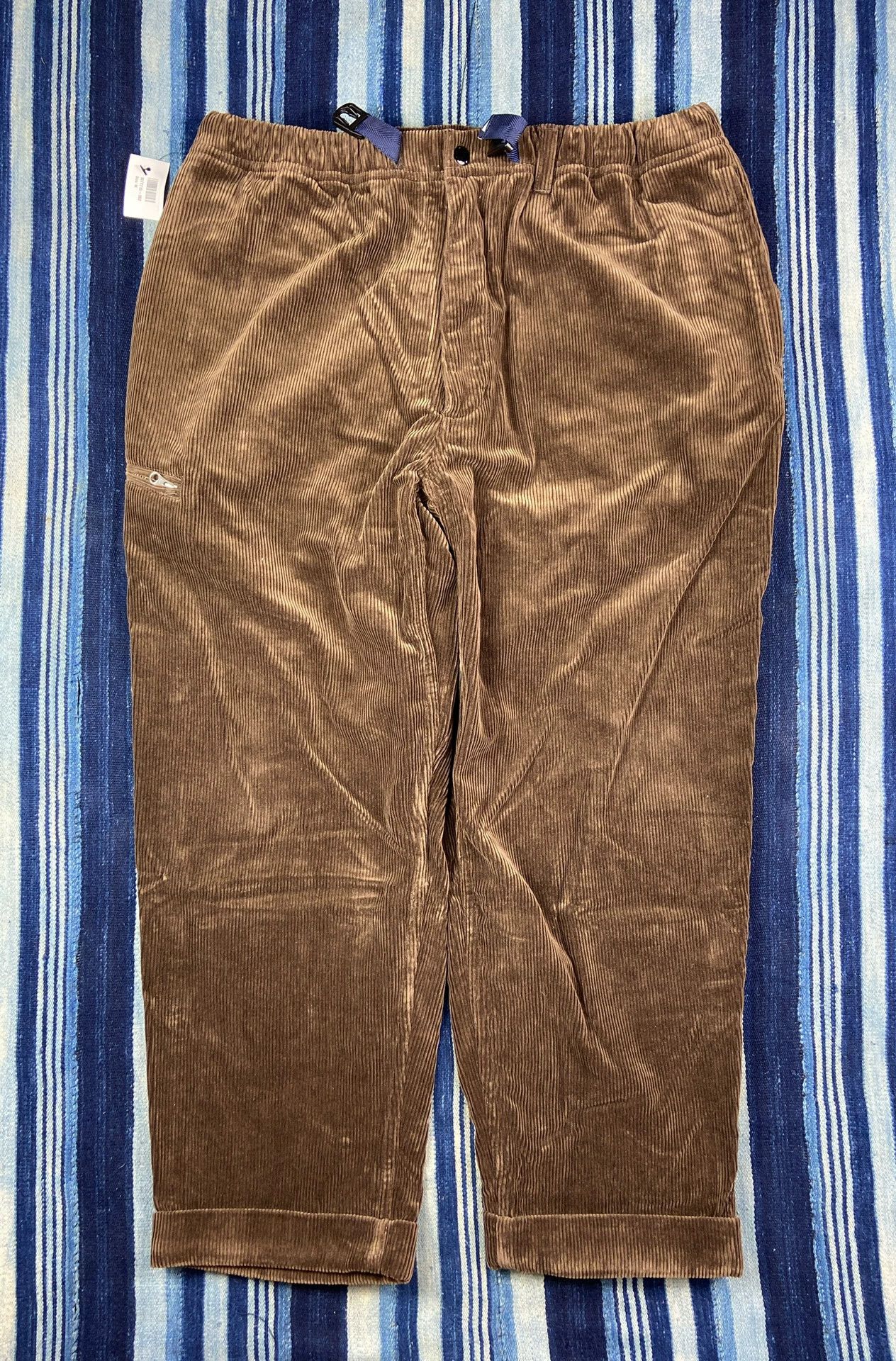 Pilgrim Surf + Supply Pilgrim Salathe Corduroy Tapered Trousers Blue XS,M Brown M Size US 32 / EU 48 - 5 Thumbnail