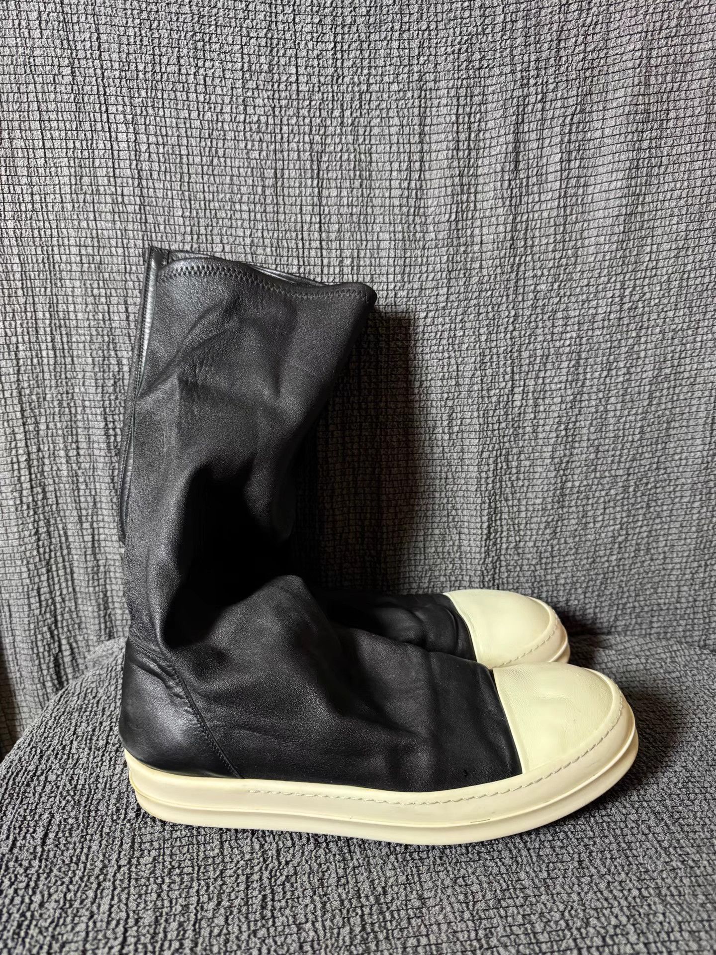 Rick Owens Rick Owens 17SS mainline lambskin "Adonis" boots Size US 8.5 / EU 41-42 - 5 Thumbnail