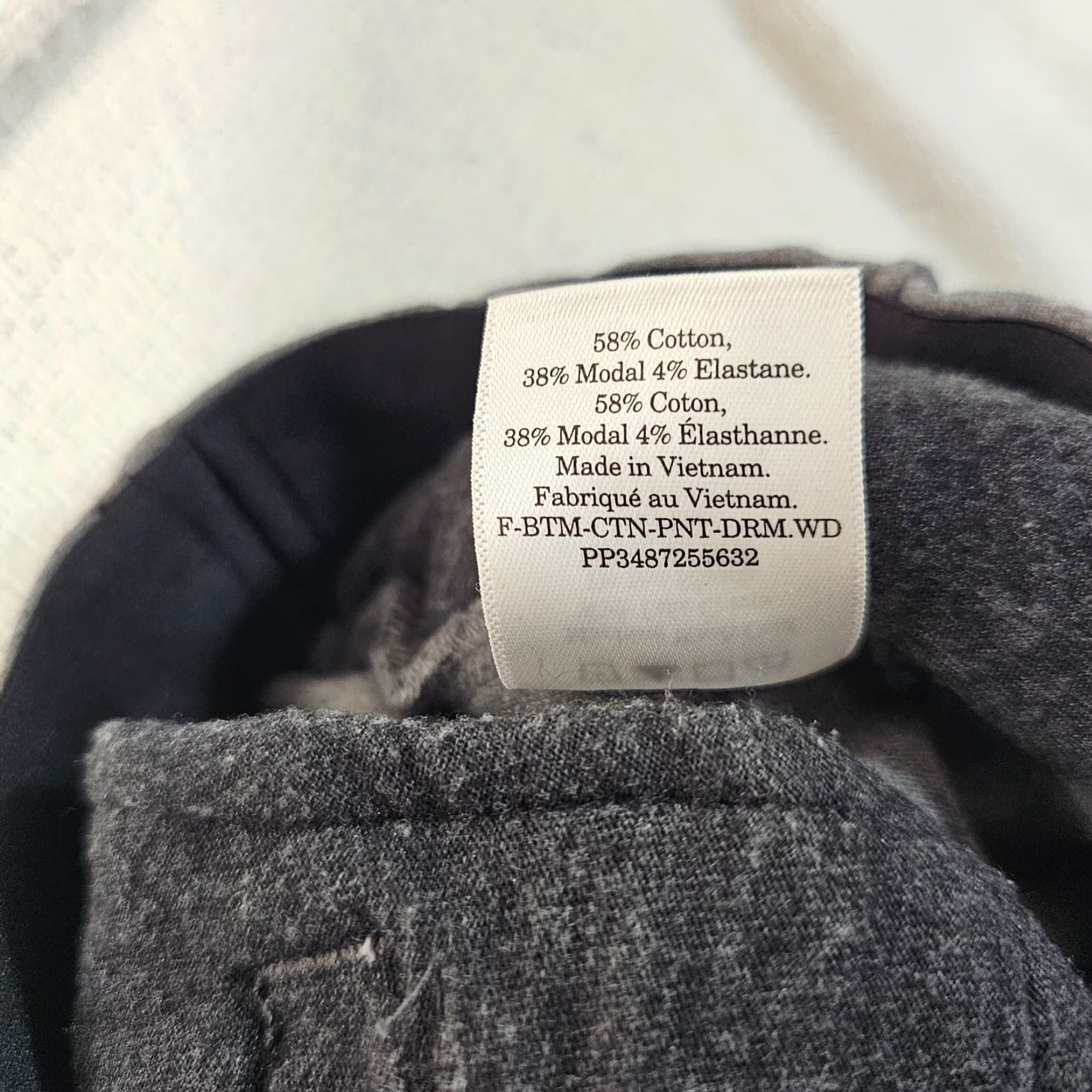 Everlane Everlane The Dream Pant M Pleated Pull On Cotton Blend Heather Gray Size 32" / US 10 / IT 46 - 4 Thumbnail