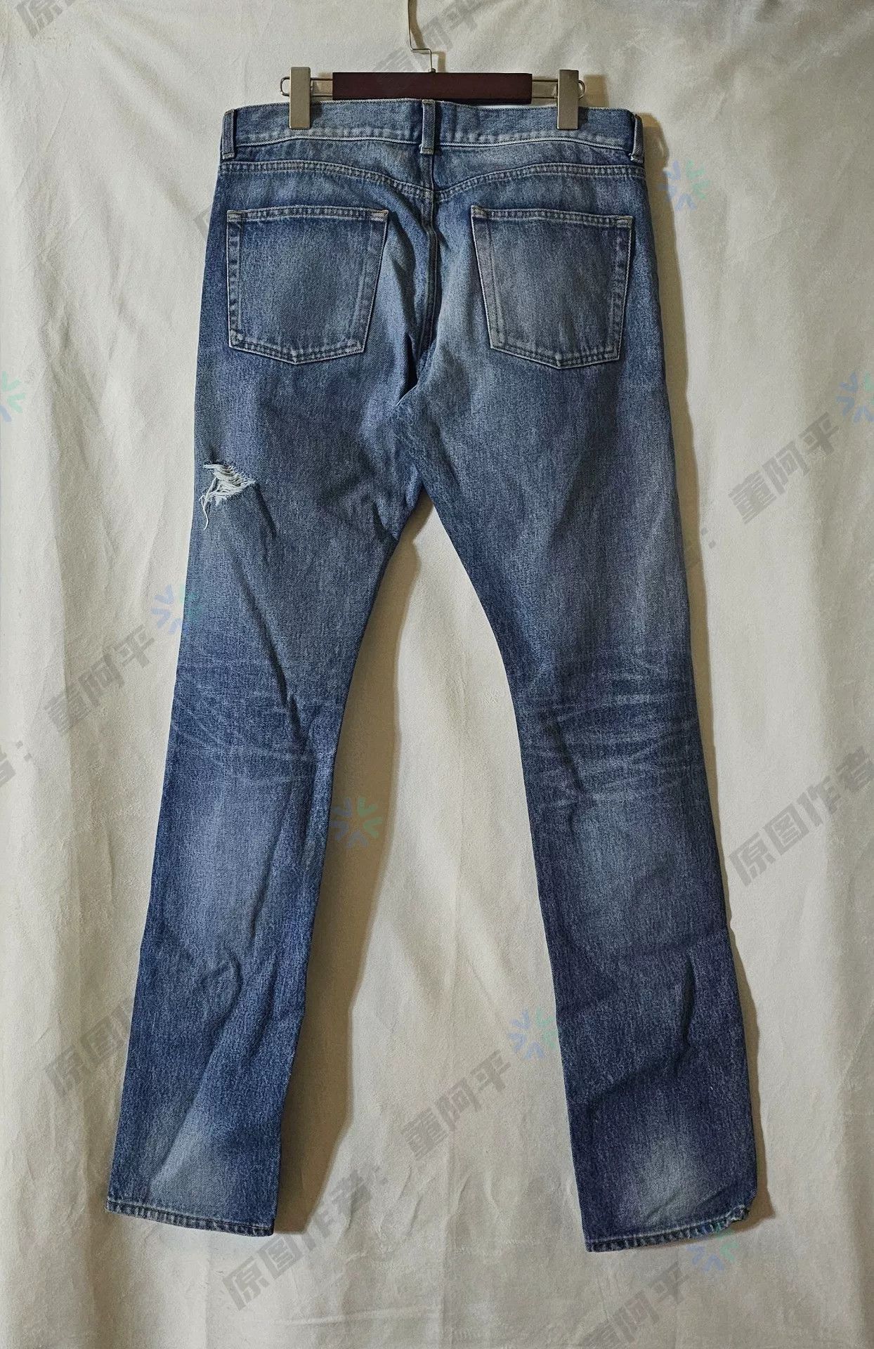 Saint Laurent Paris saint laurent ripped denim jeans for men Size US 32 / EU 48 - 4 Thumbnail