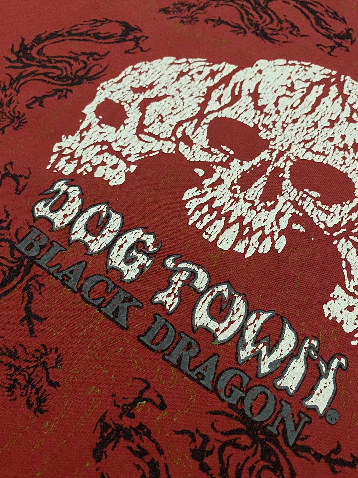 Dogtown × Vintage Vintage Dogtown Black Dragon Embroidered Logo Baggy Tee Size US XL / EU 56 / 4 - 11 Thumbnail