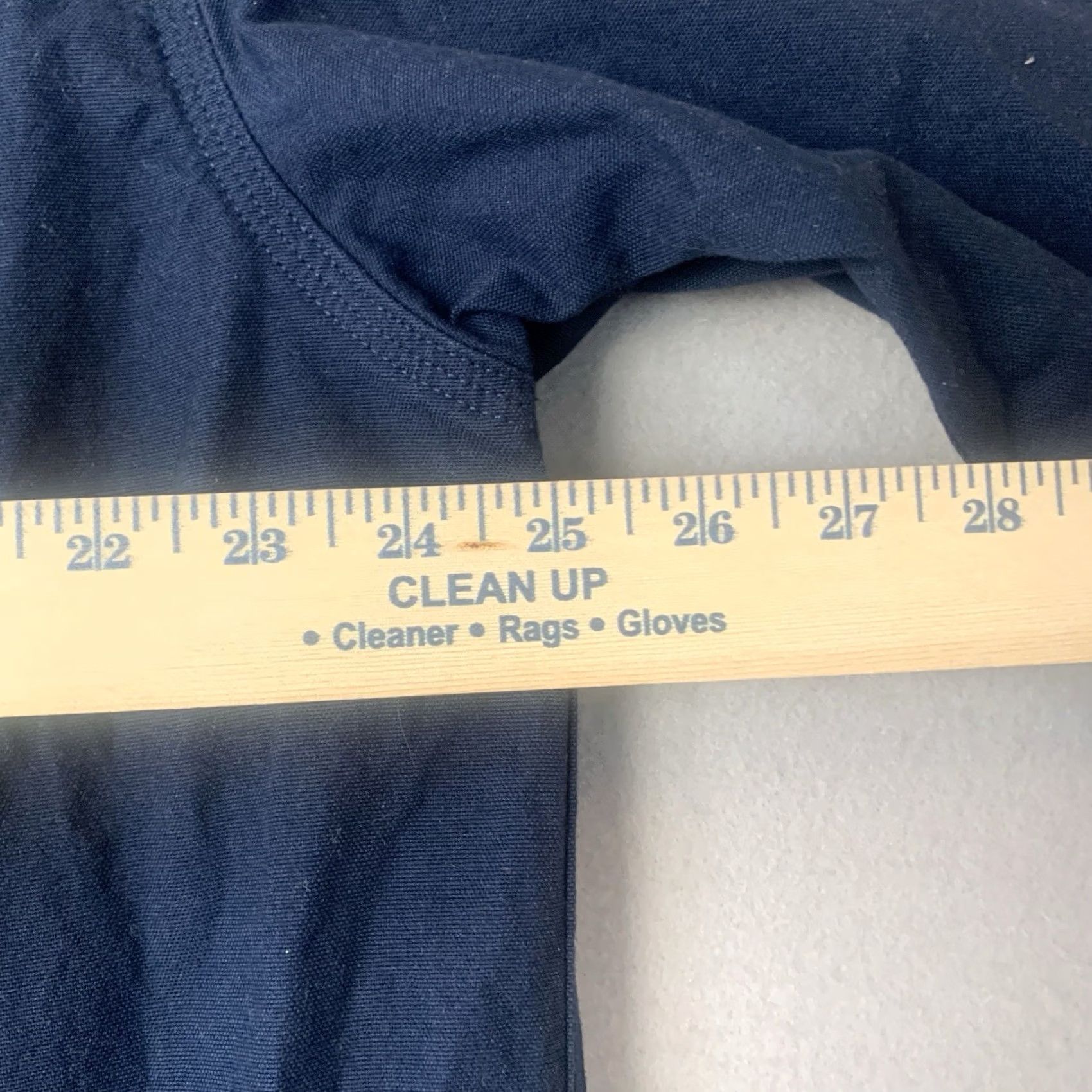 Carhartt Carhartt Shirt Mens XL Blue Relaxed Fit Button-Up Canvas Grunge Workwear Dadcore Pocketed Exceptions: Rugged Flex (no extra) Size US XL / EU 56 / 4 - 5 Thumbnail