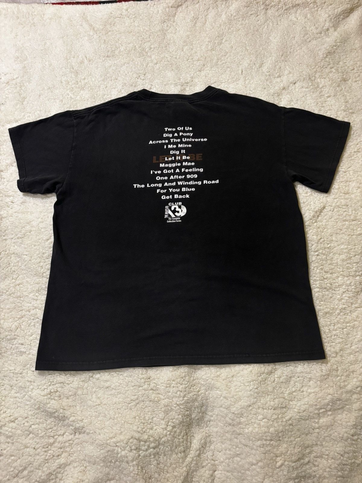 Other Men’s black let it be t-shirts0520 Size US L / EU 52-54 / 3 - 10 Thumbnail