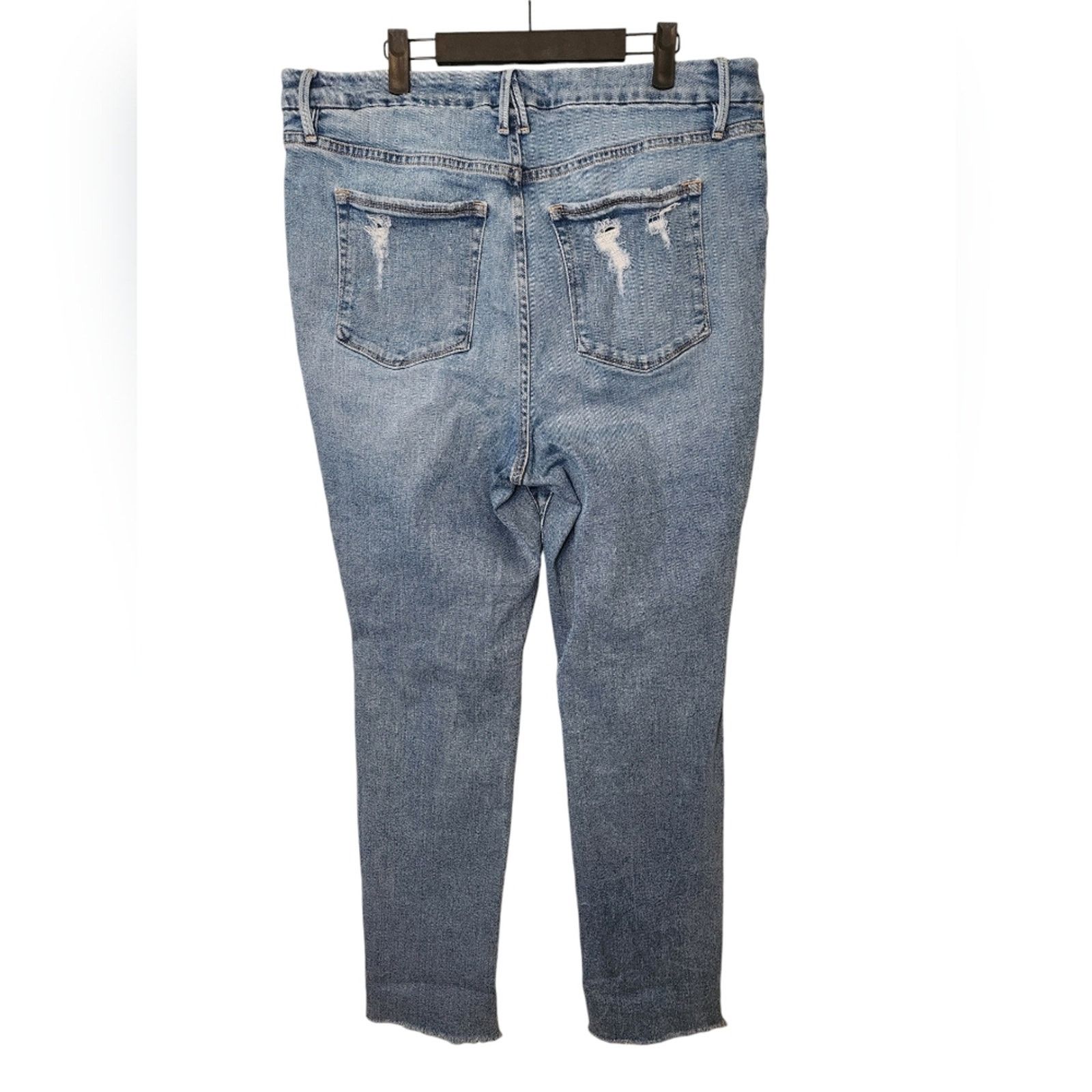 Good American Good American Good Curve Straight Leg Jeans 16 Size 38" / US 16 / IT 52 - 4 Thumbnail