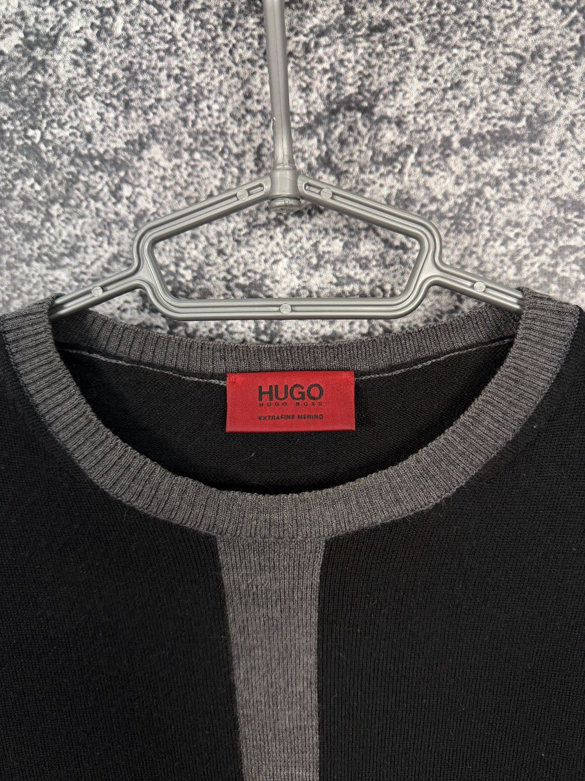 Hugo Boss Hugo Boss Extrafine Merino Wool Crew Sweater Pullover Size L Size US L / EU 52-54 / 3 - 6 Thumbnail