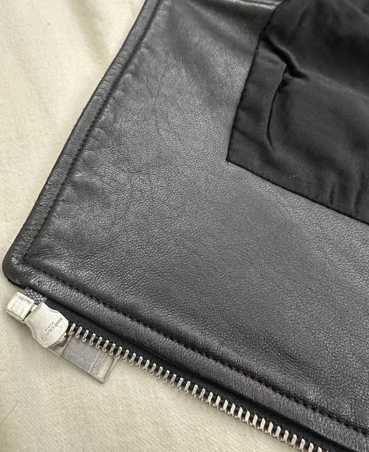 Saint Laurent Paris ysl leather jacket Size US M / EU 48-50 / 2 - 3 Thumbnail