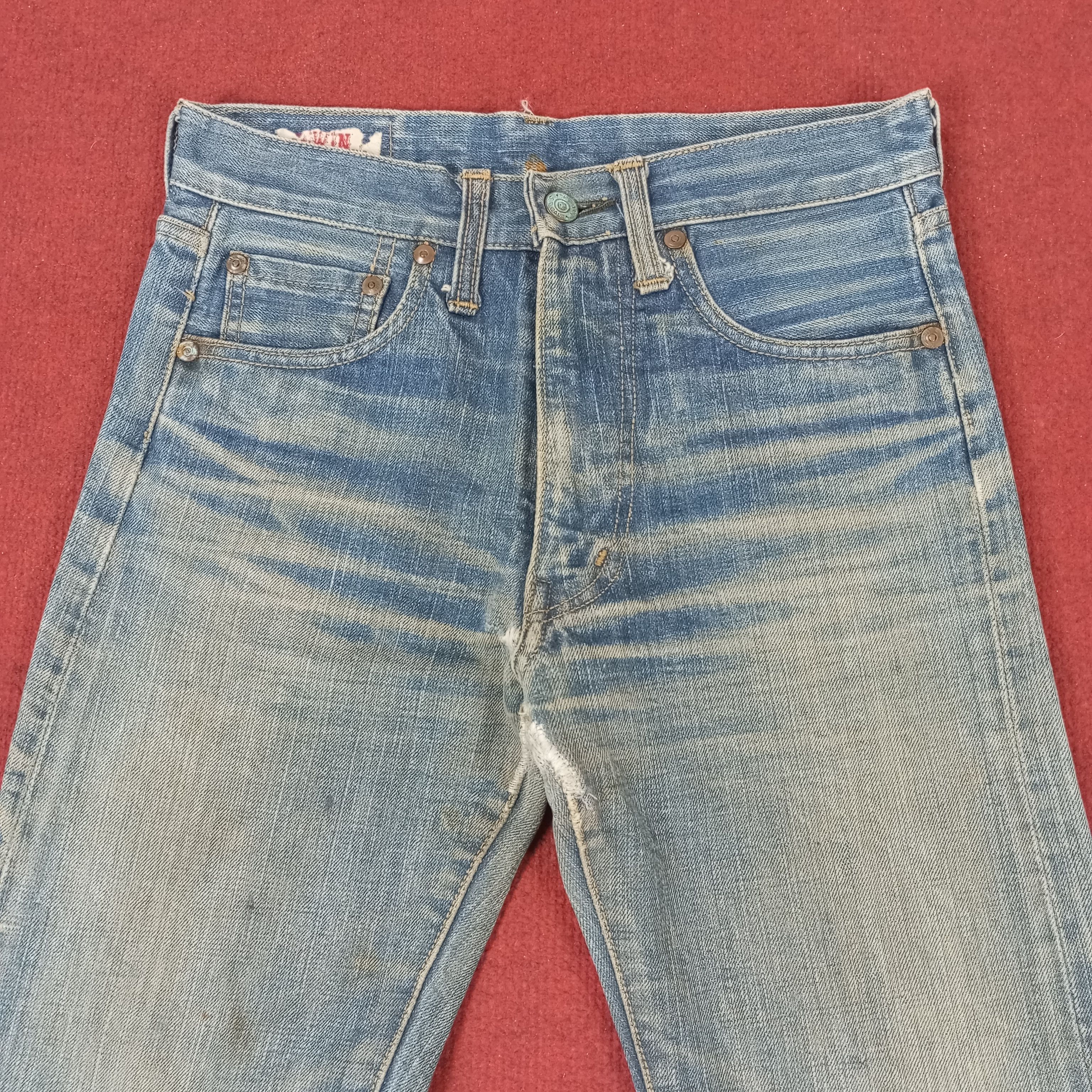 Edwin × Vintage Edwin Western Finest Blue Jeans Streetwear Style Size US 26 / EU 42 - 2 Thumbnail